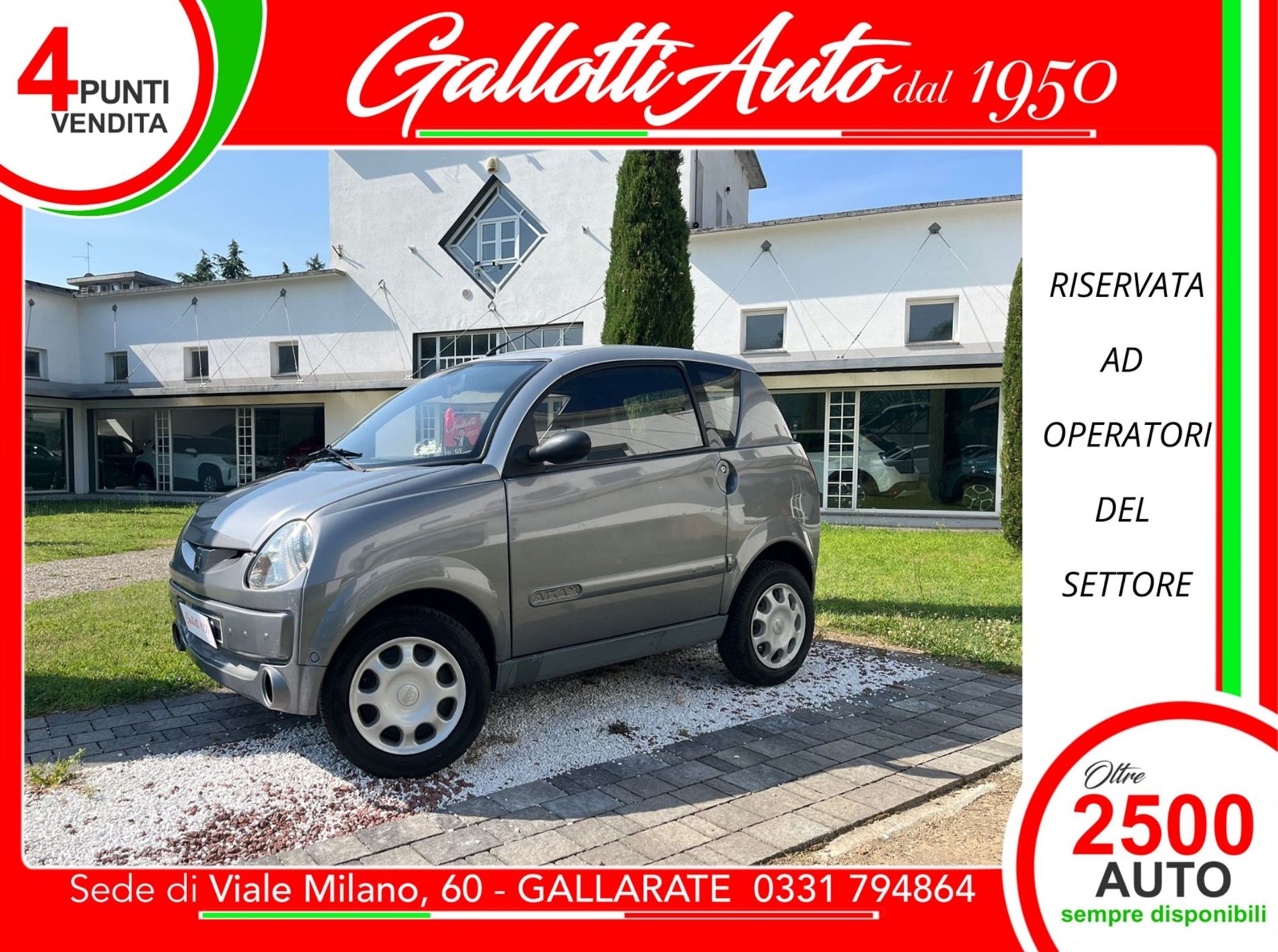 400cc diesel - RISERVATA A COMMERCIANTI D’AUTO - Gallotti Auto