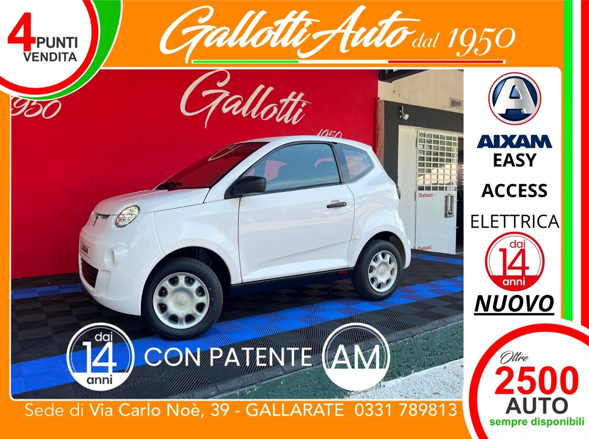 Aixam Easy Access - INCENTIVI ECO BONUS - Gallotti Auto