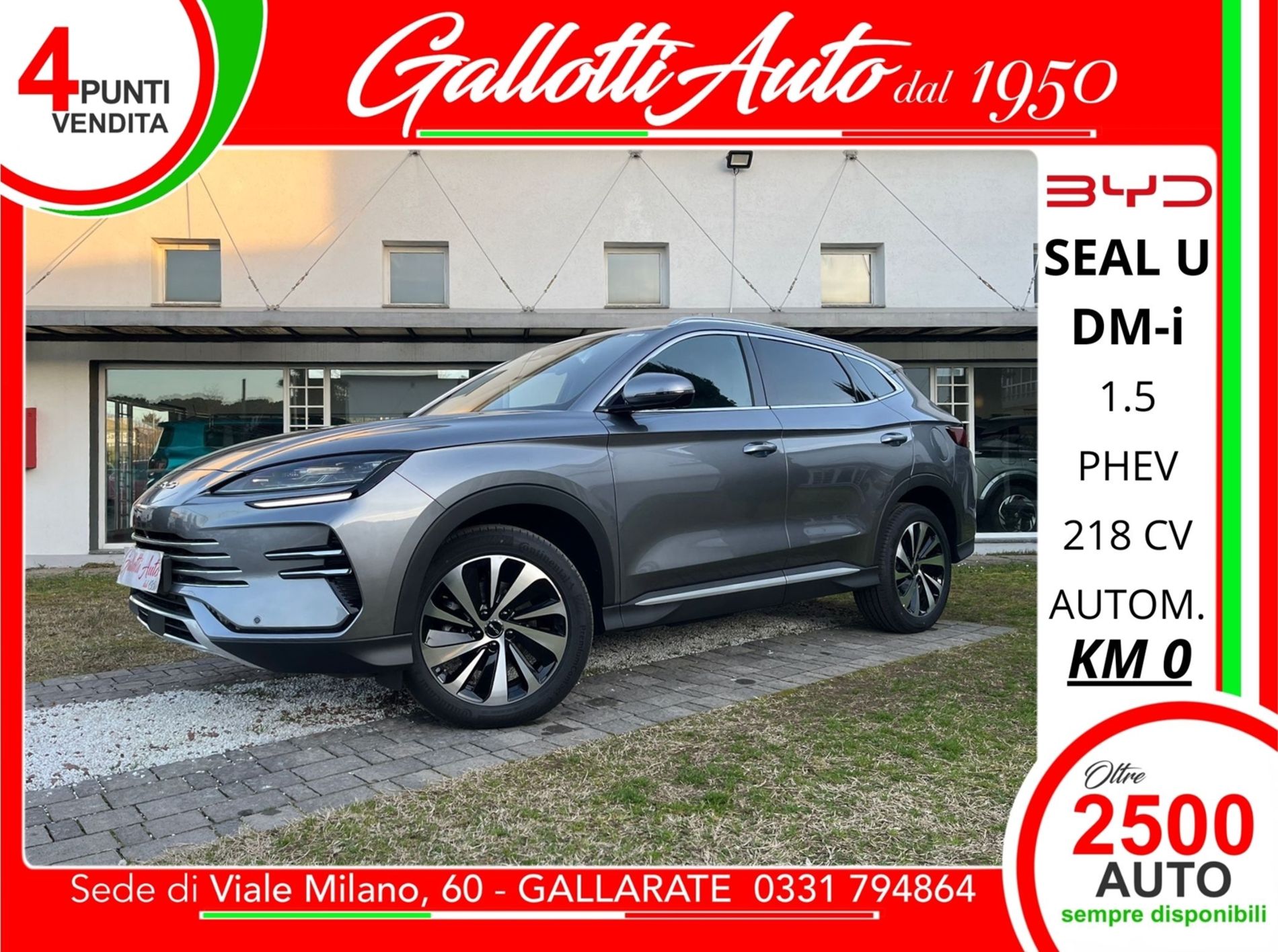 Byd Seal U DM-i 1.5 phev Comfort 2wd   - Gallotti Auto