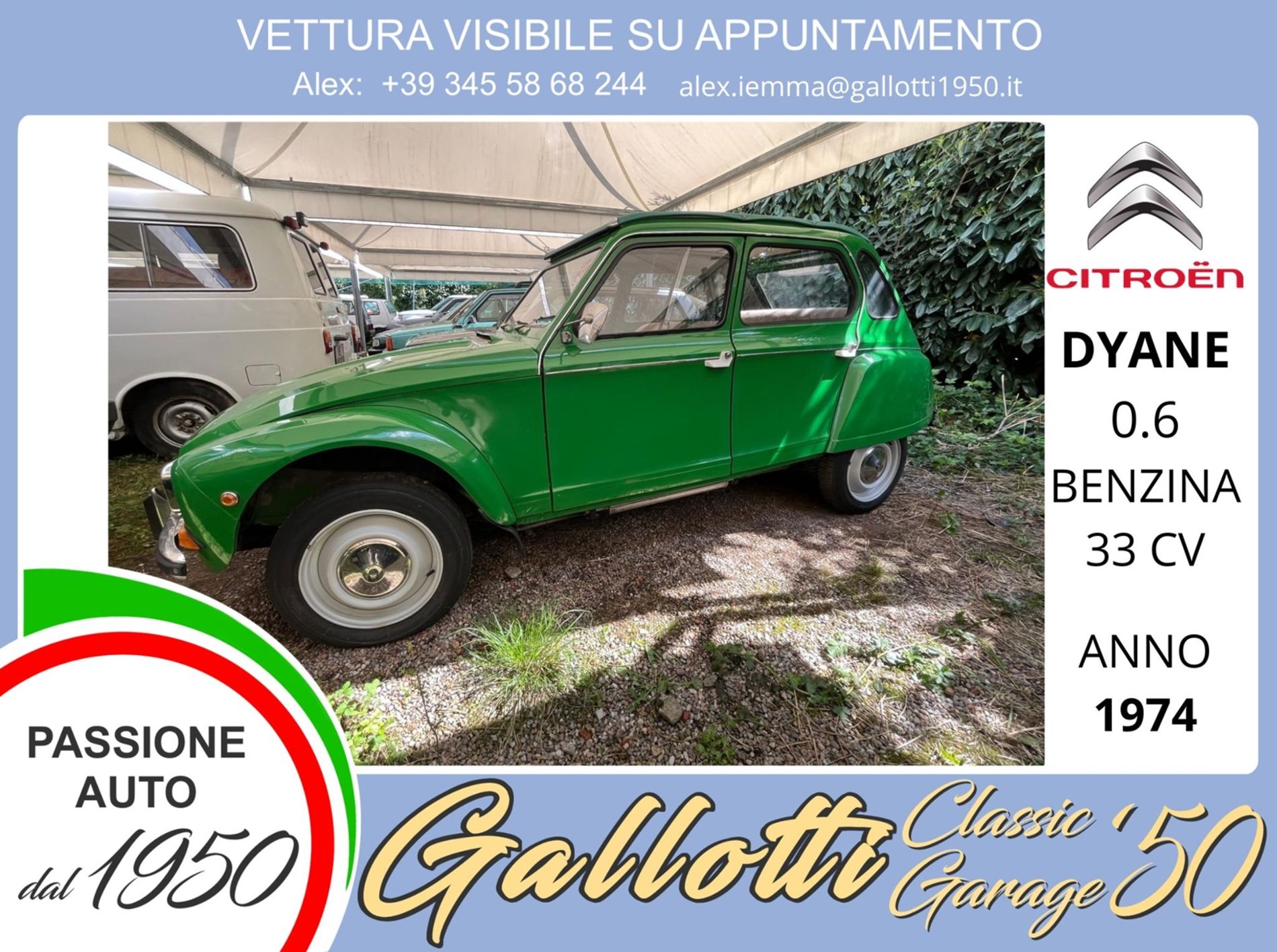 CITROEN DYANE  - Gallotti Auto