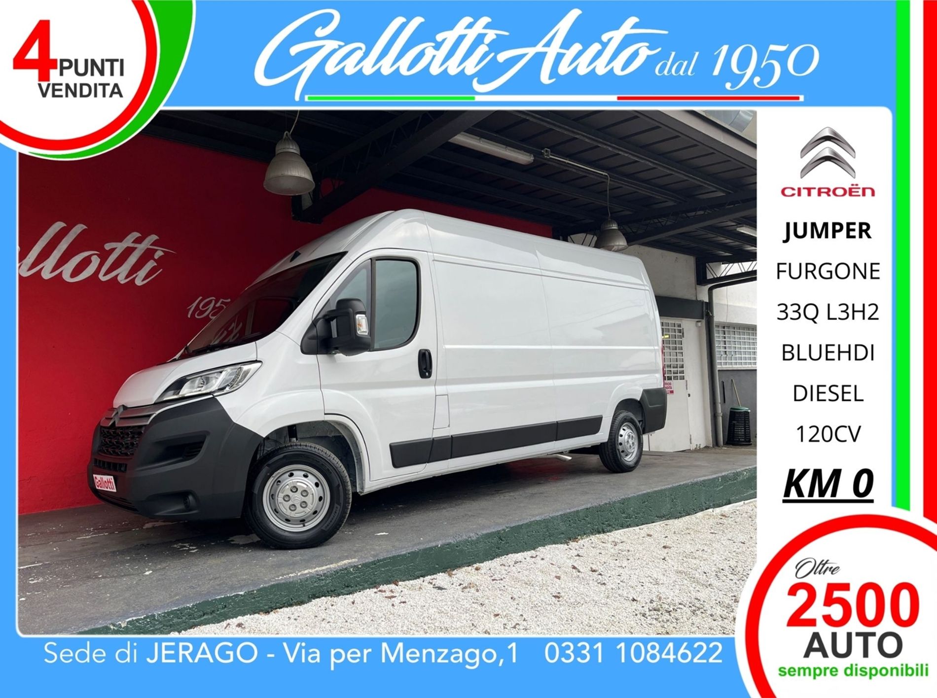 33 L3H2 BLUEHDI 120cv+IVA - Gallotti Auto