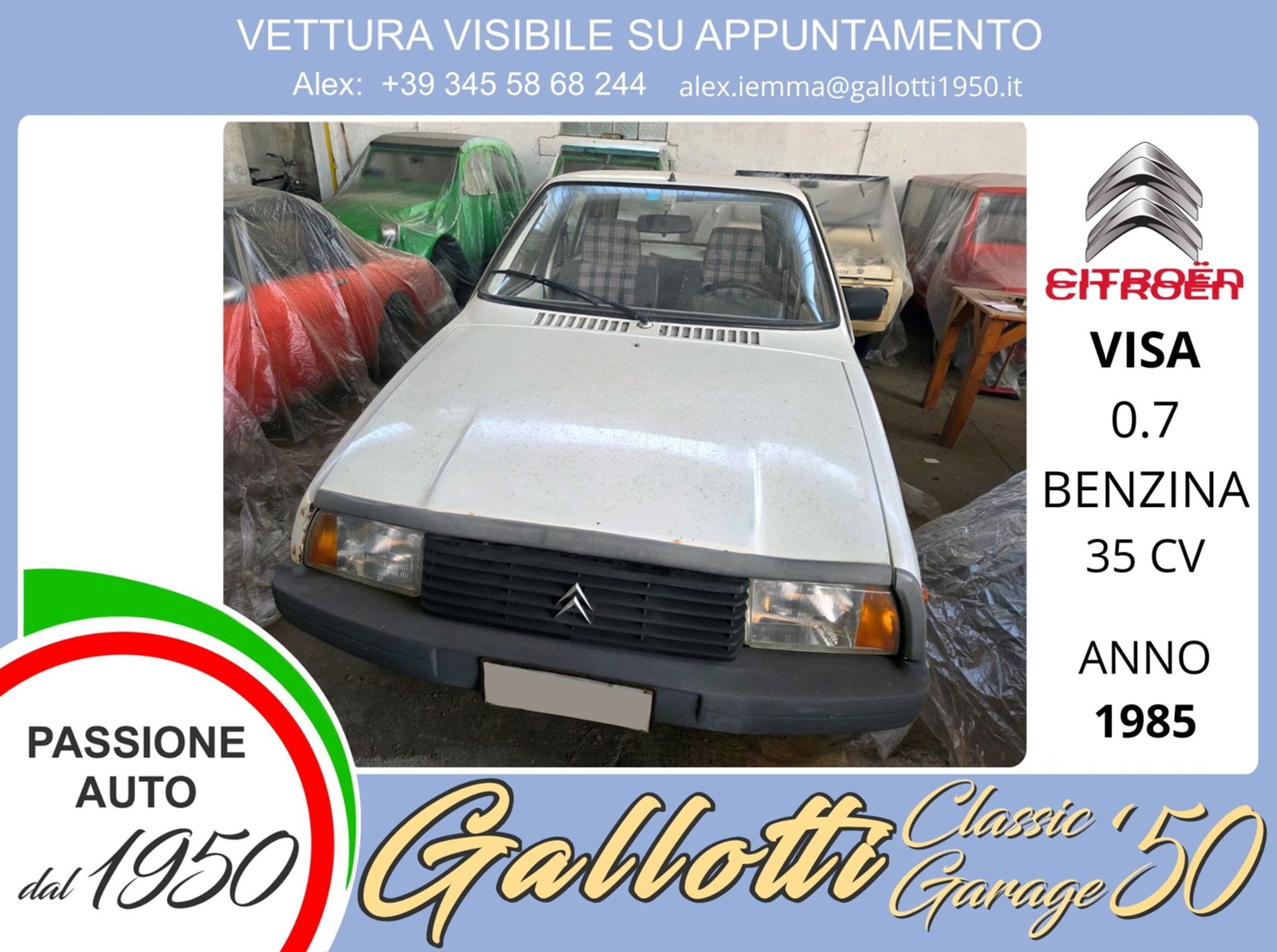 Citroen Visa 650   - Gallotti Auto