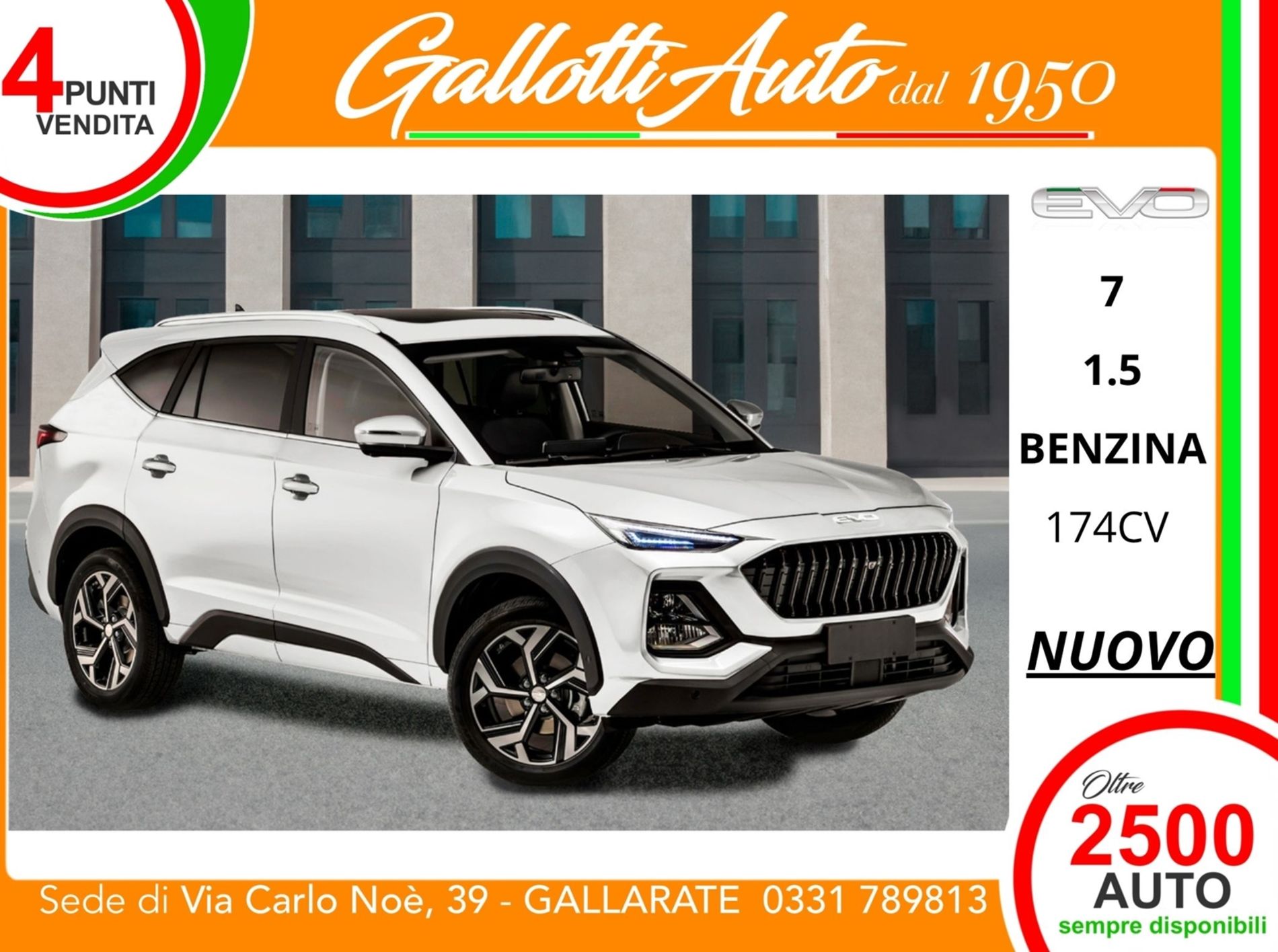 1.5 turbo benzina 174cv DCT 6P - Gallotti Auto