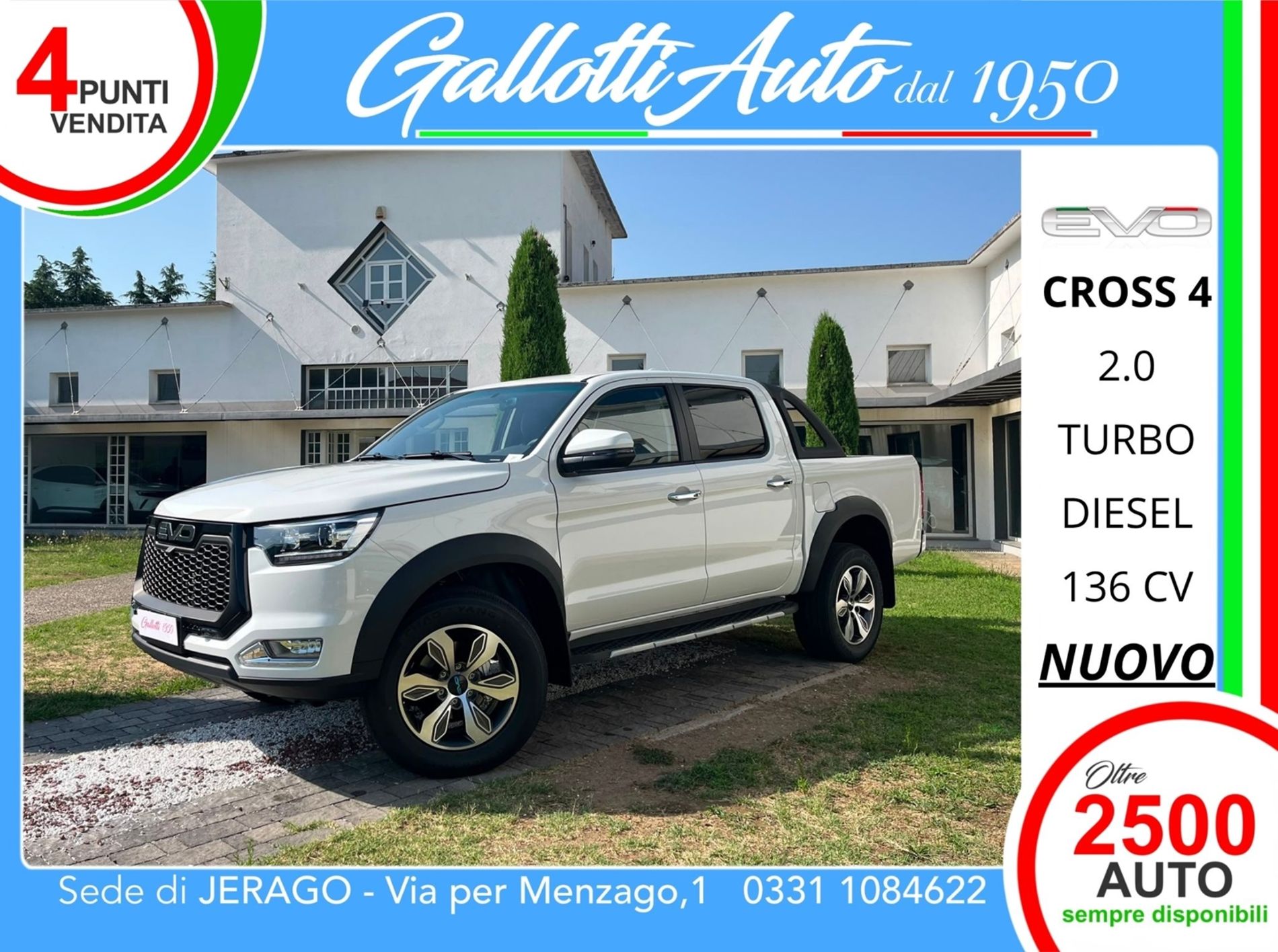 2.0 turbo diesel 136cv 4x4 - Gallotti Auto