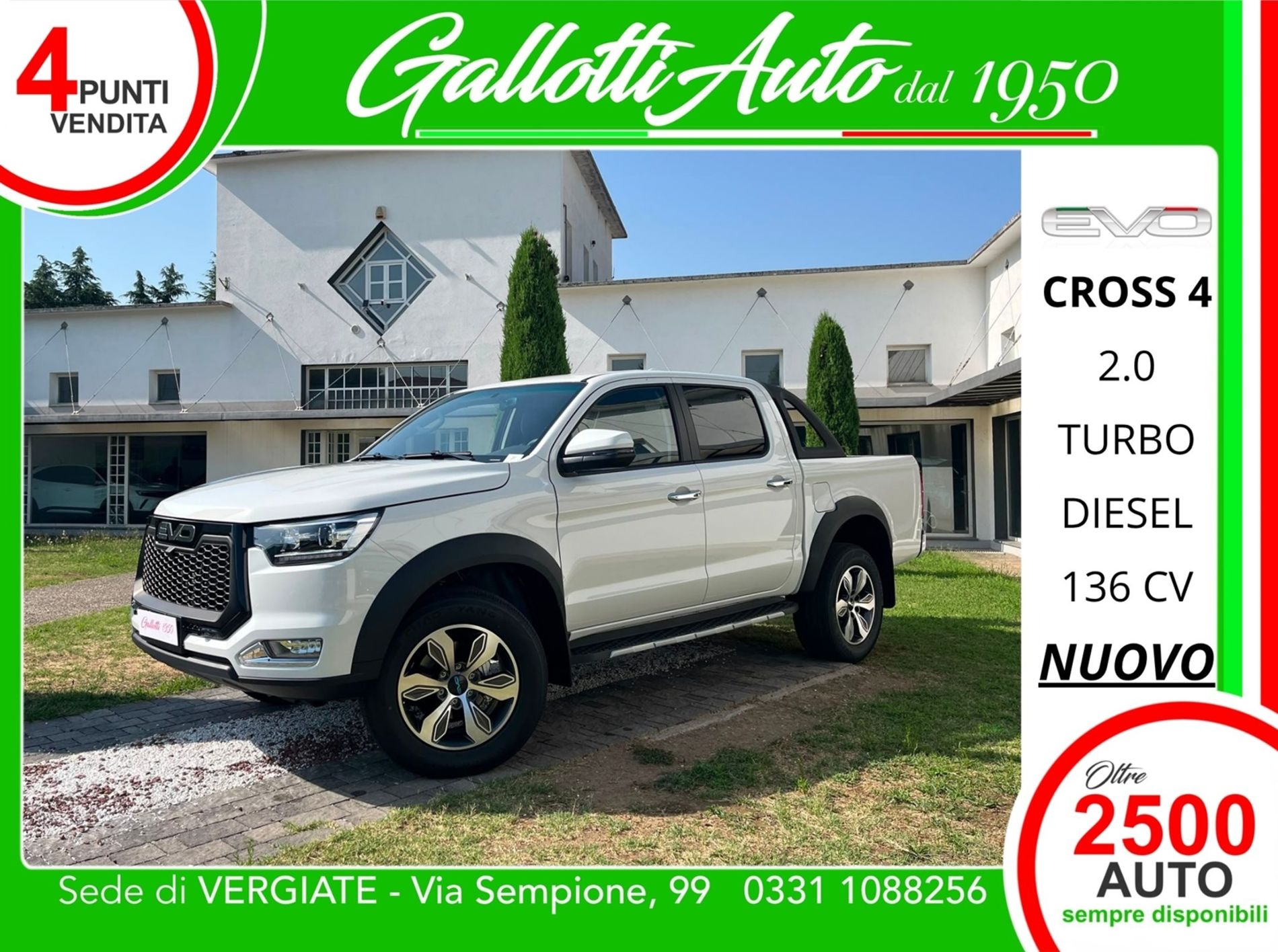 2.0 turbo diesel 136cv 4x4 - Gallotti Auto