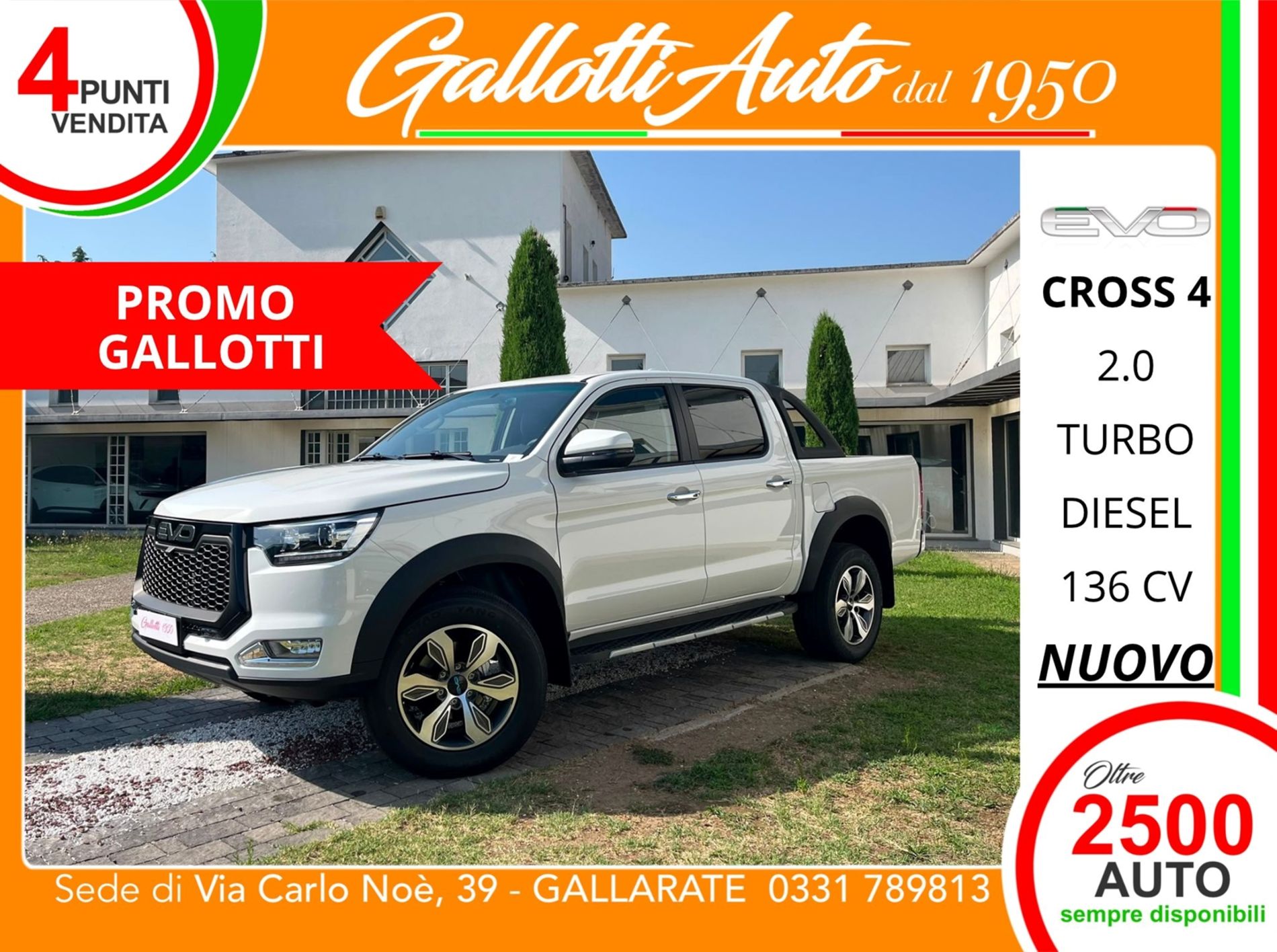 2.0 turbo diesel 136cv 4x4 - PRMO GALLOTTI - Gallotti Auto