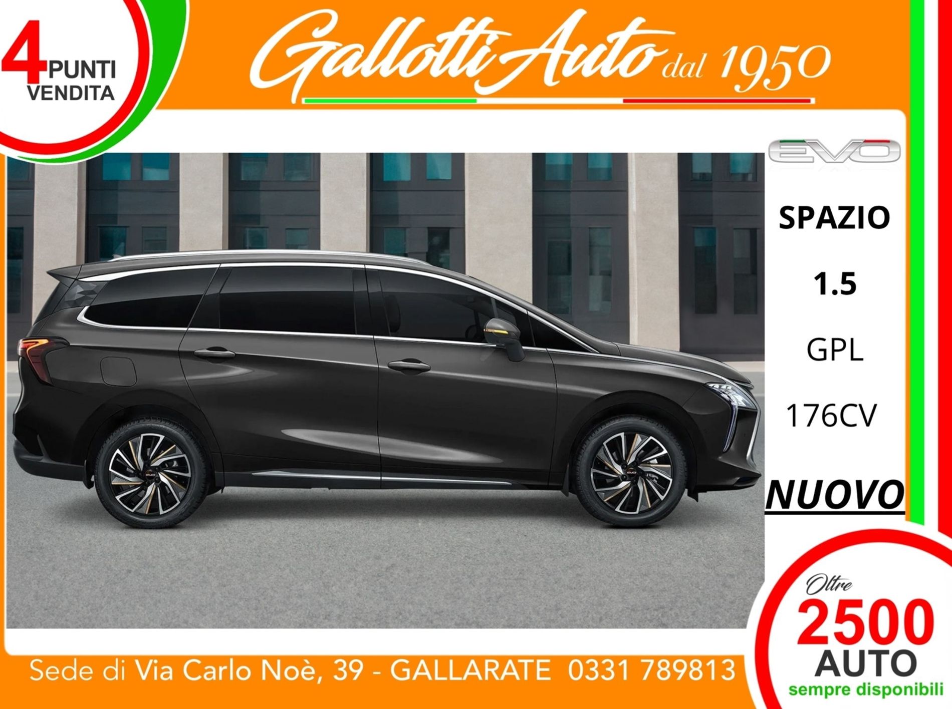 7posti 1.5 turbo GPL 176cv - Gallotti Auto