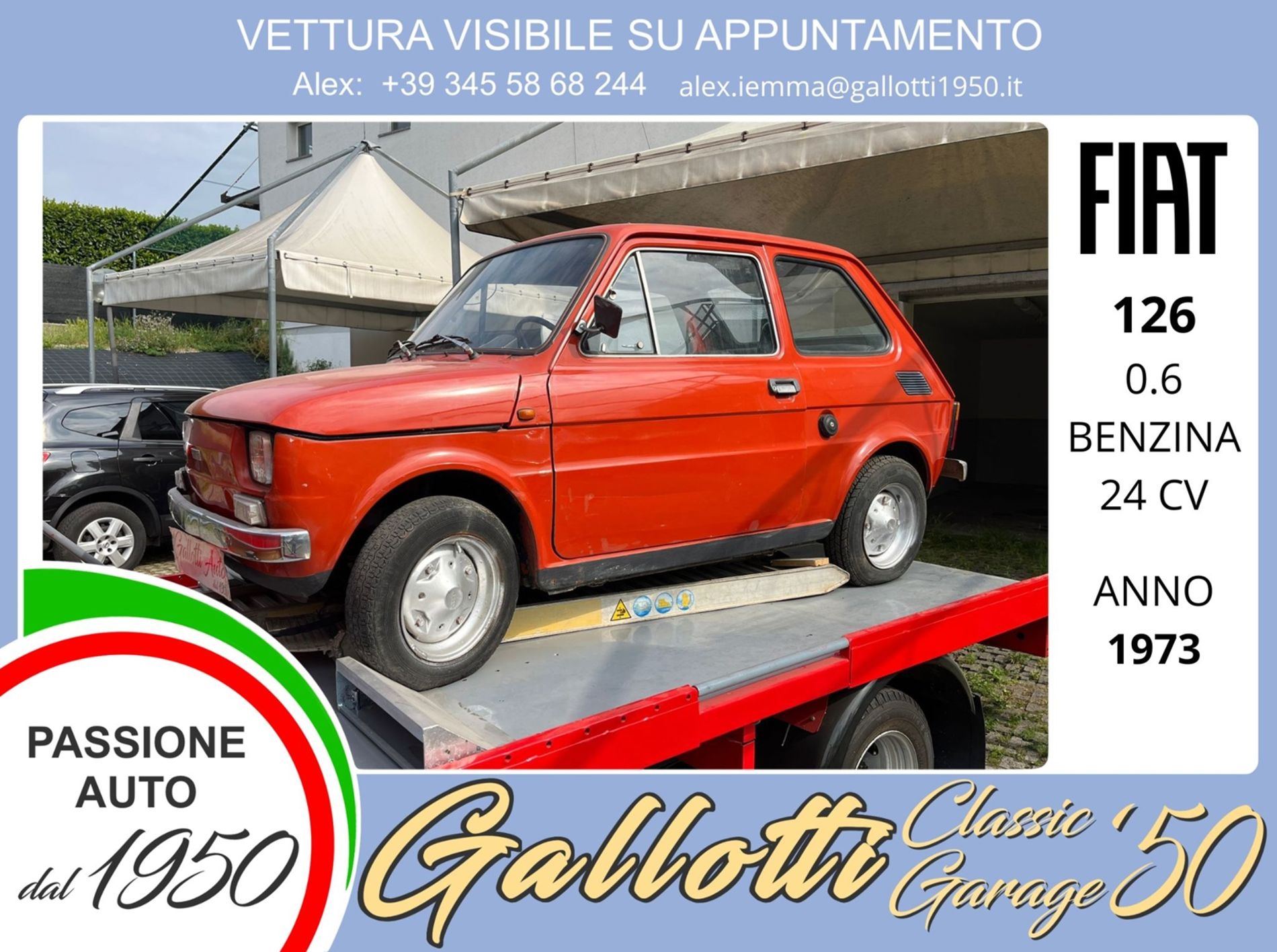 594cc benzina 23cv - Gallotti Auto