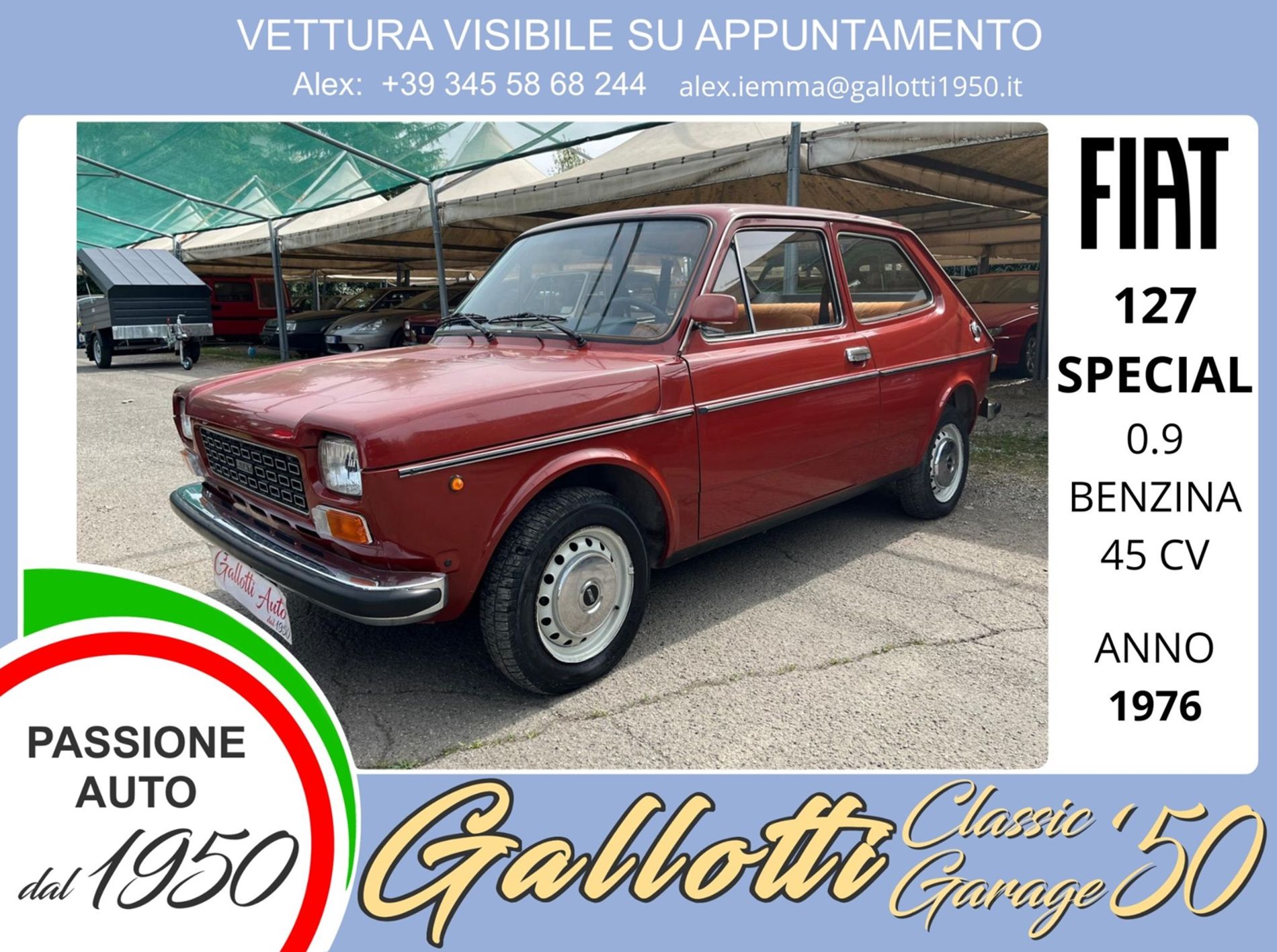 FIAT 127 SPECIAL  - Gallotti Auto