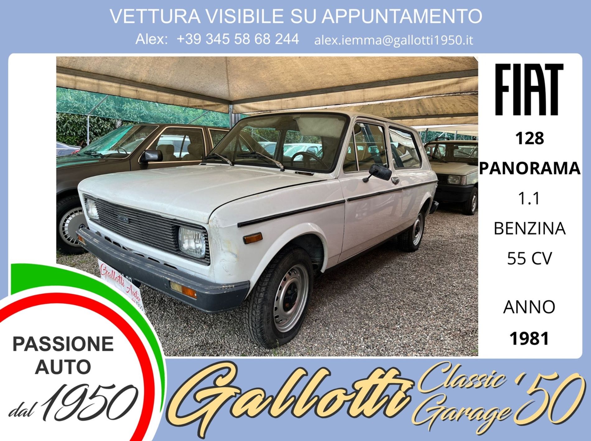 FIAT 128 PANORAMA SW - Gallotti Auto
