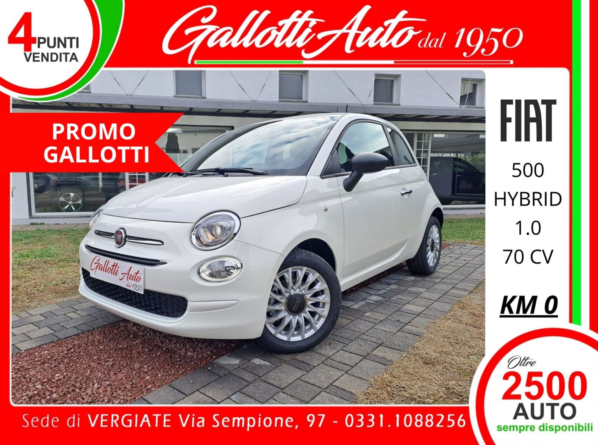 Dolcevita 1.0 Hybrid 70cv - PROMO GALLOTTI - Gallotti Auto
