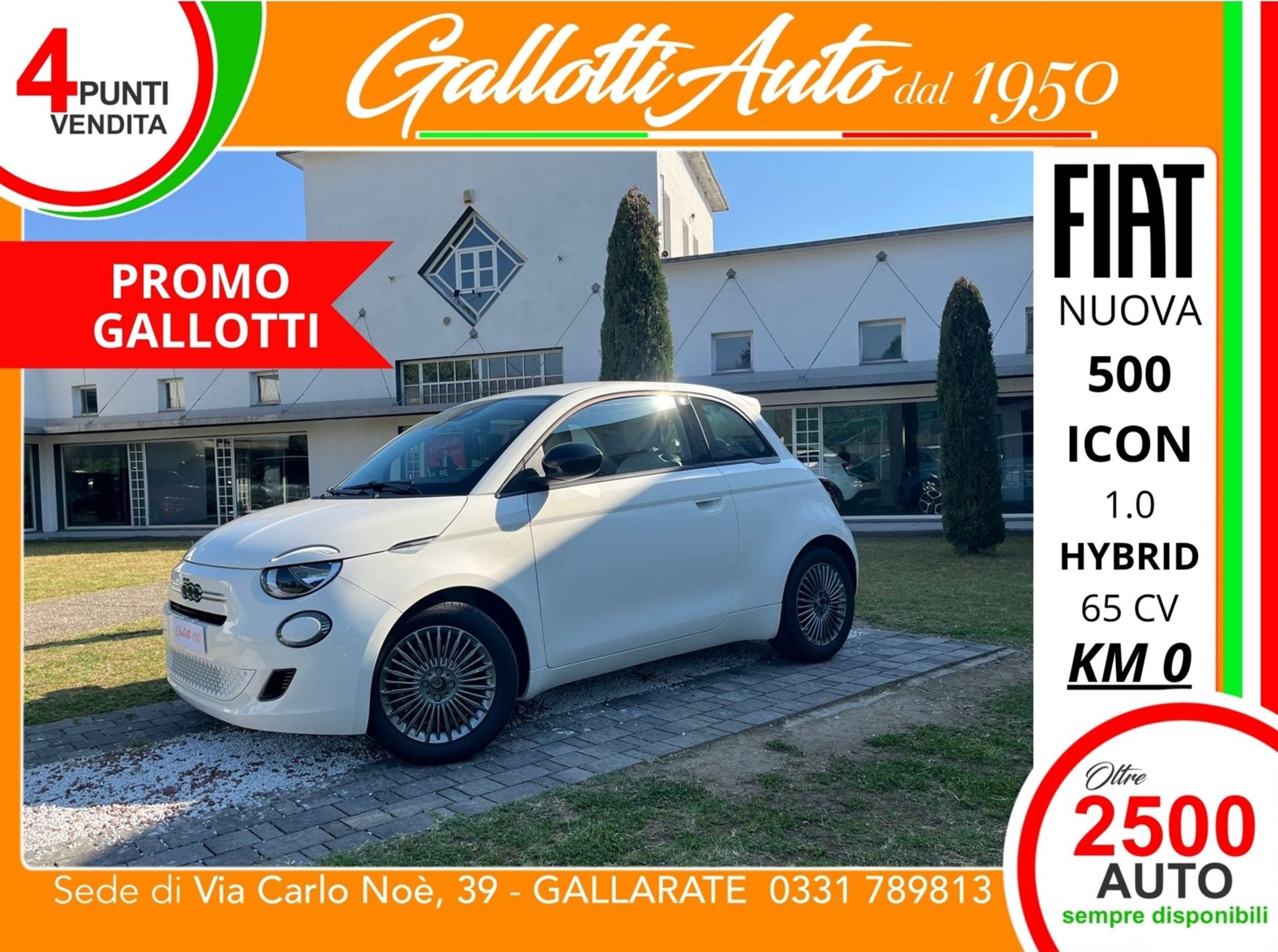 Icon 1.0 hybrid 65cv - PROMO GALLOTTI - Gallotti Auto