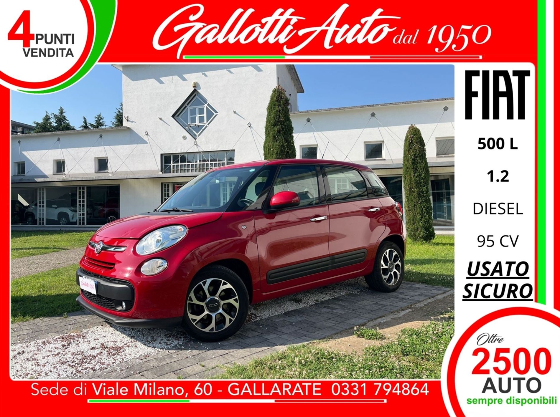 1.3 mjt Business 95cv - SENZA VINCOLI DI FINANZIAMENTO - Gallotti Auto
