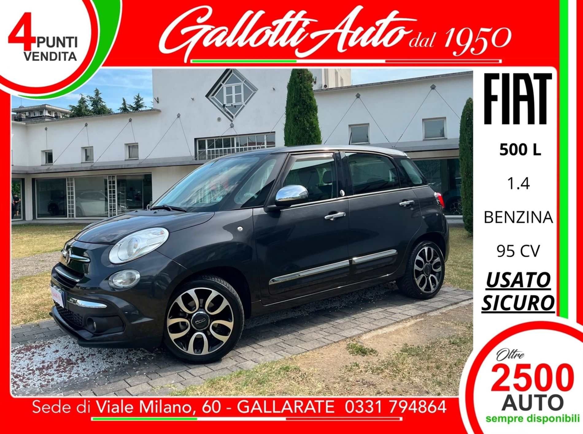 1.4 Urban 95cv my19 - SENZA VINCOLI DI FINANZIAMENTO - Gallotti Auto
