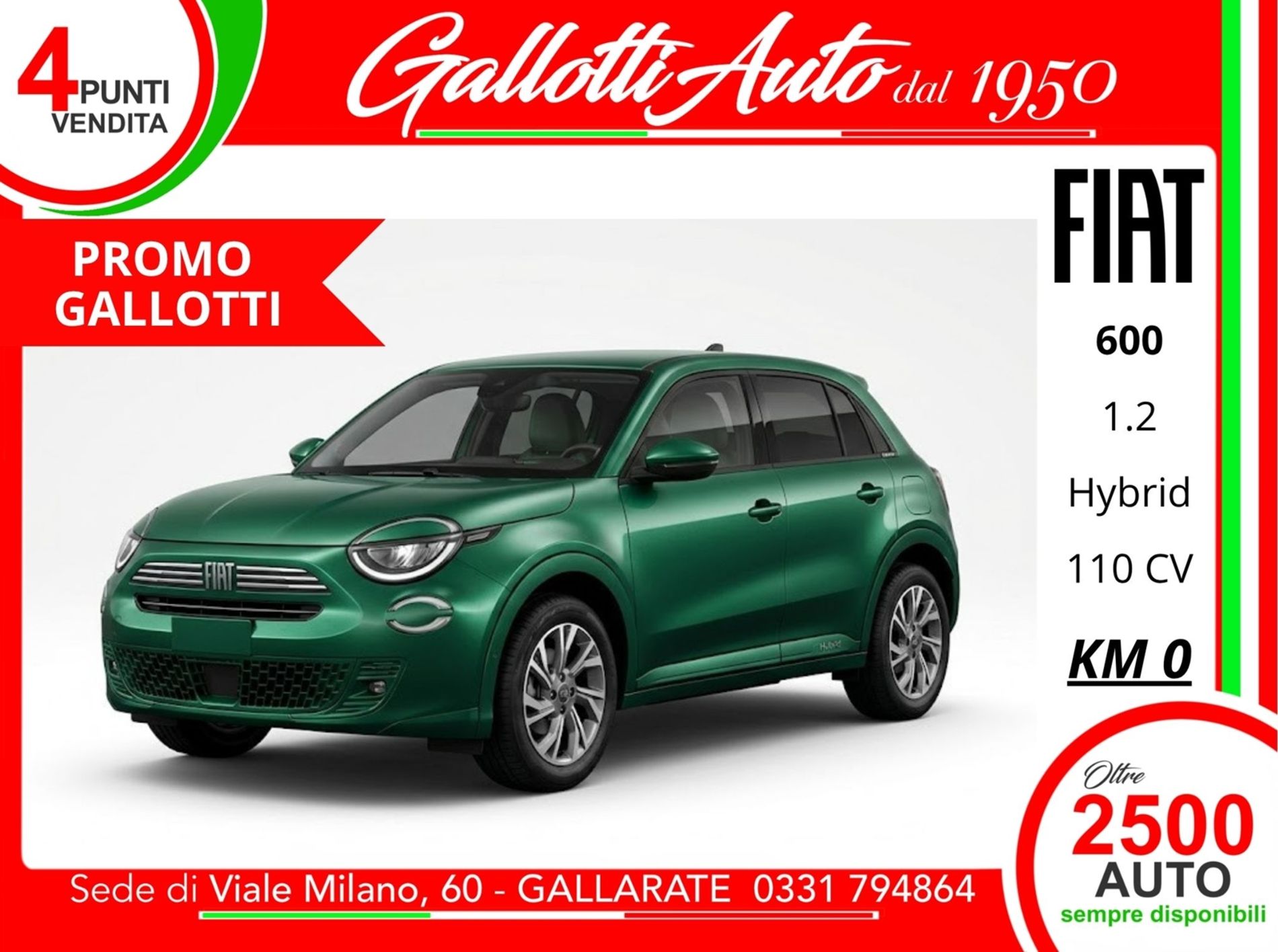 1.2 hybrid Pop 110cv - SENZA VINCOLI DI FINANZIAMENTO - Gallotti Auto