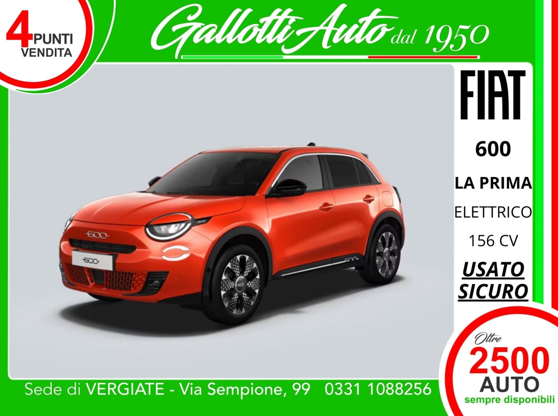 La Prima - SENZA VINCOLI DI FINANZIAMENTO - Gallotti Auto