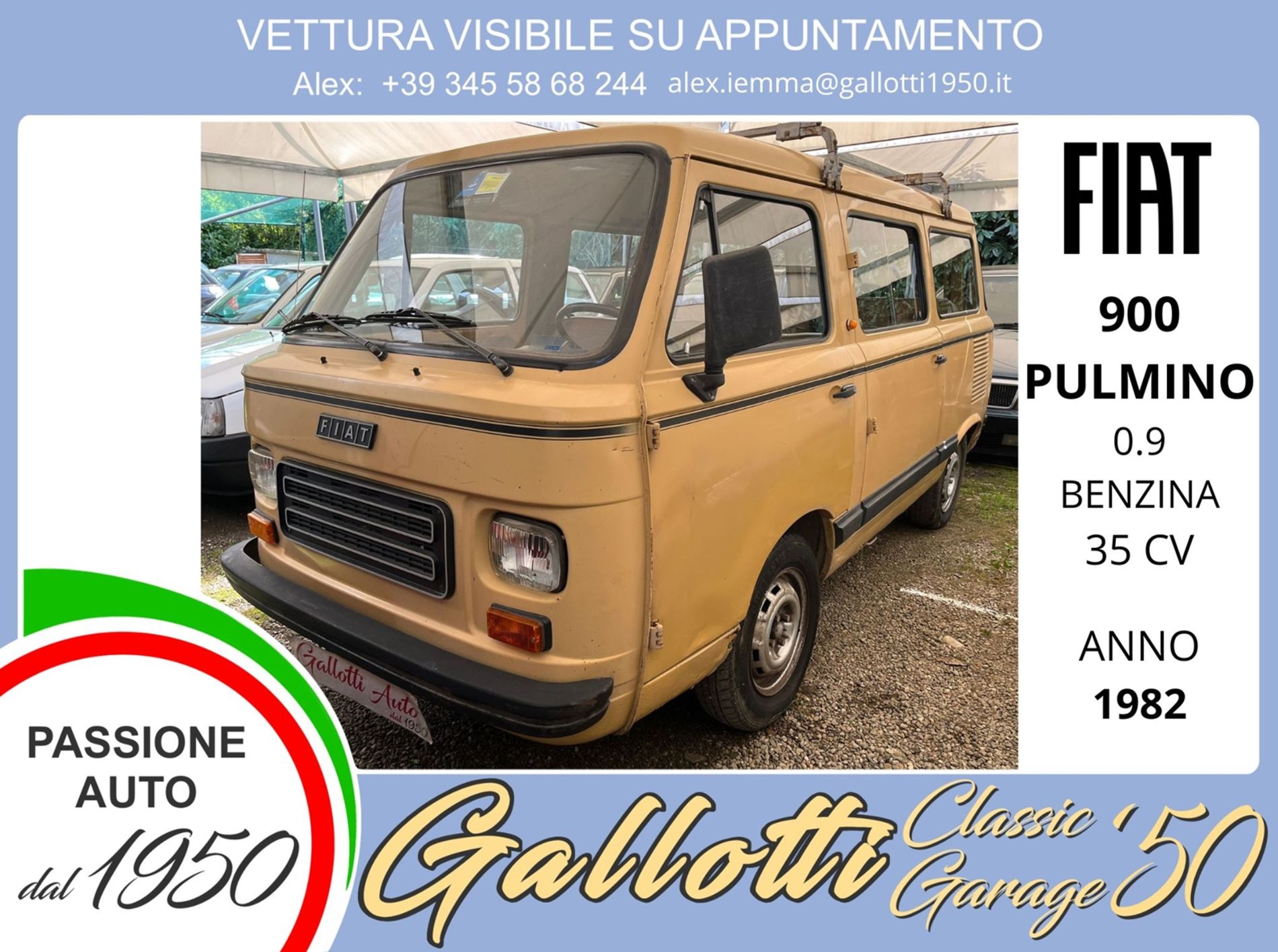 0.9 benzina 35cv 7 posti - Gallotti Auto