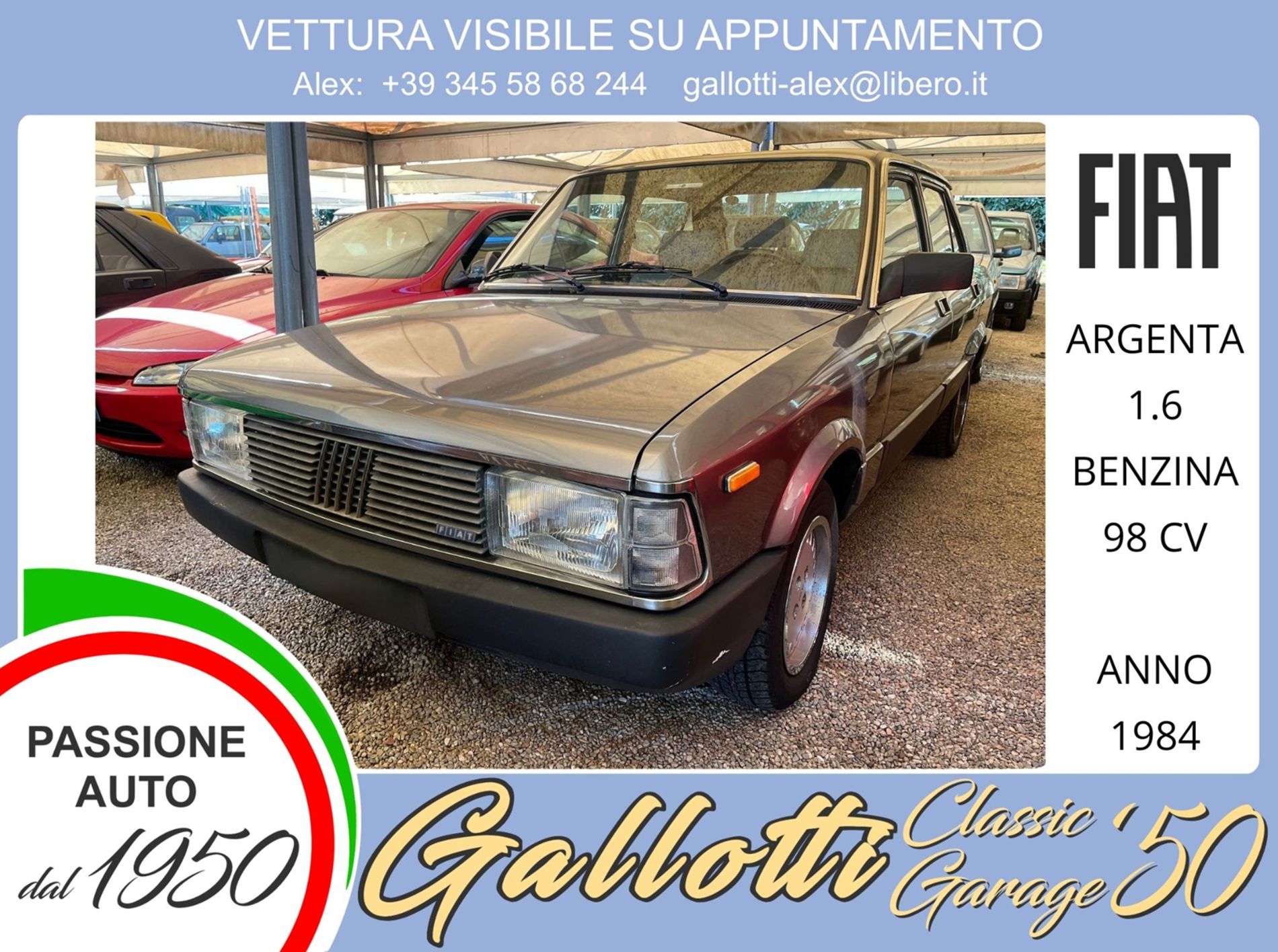 FIAT ARGENTA  - Gallotti Auto