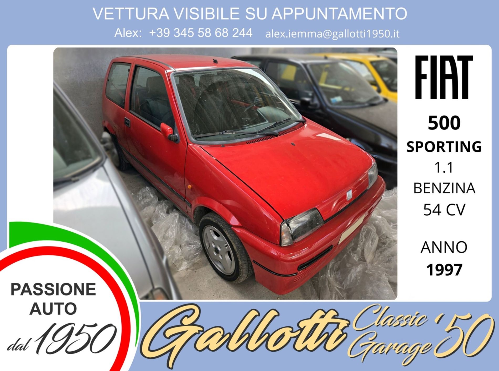 Sporting 1.1 benzina 54cv - Gallotti Auto