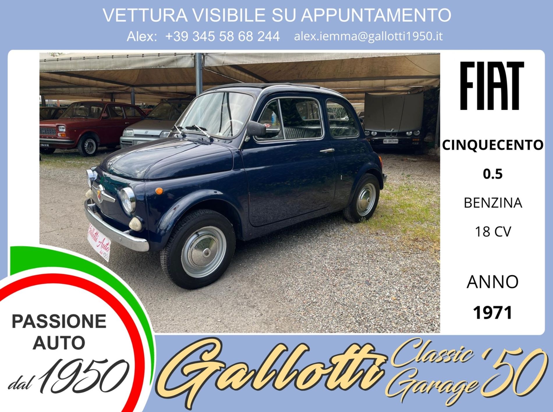 499 cc 18 cv benz - Gallotti Auto