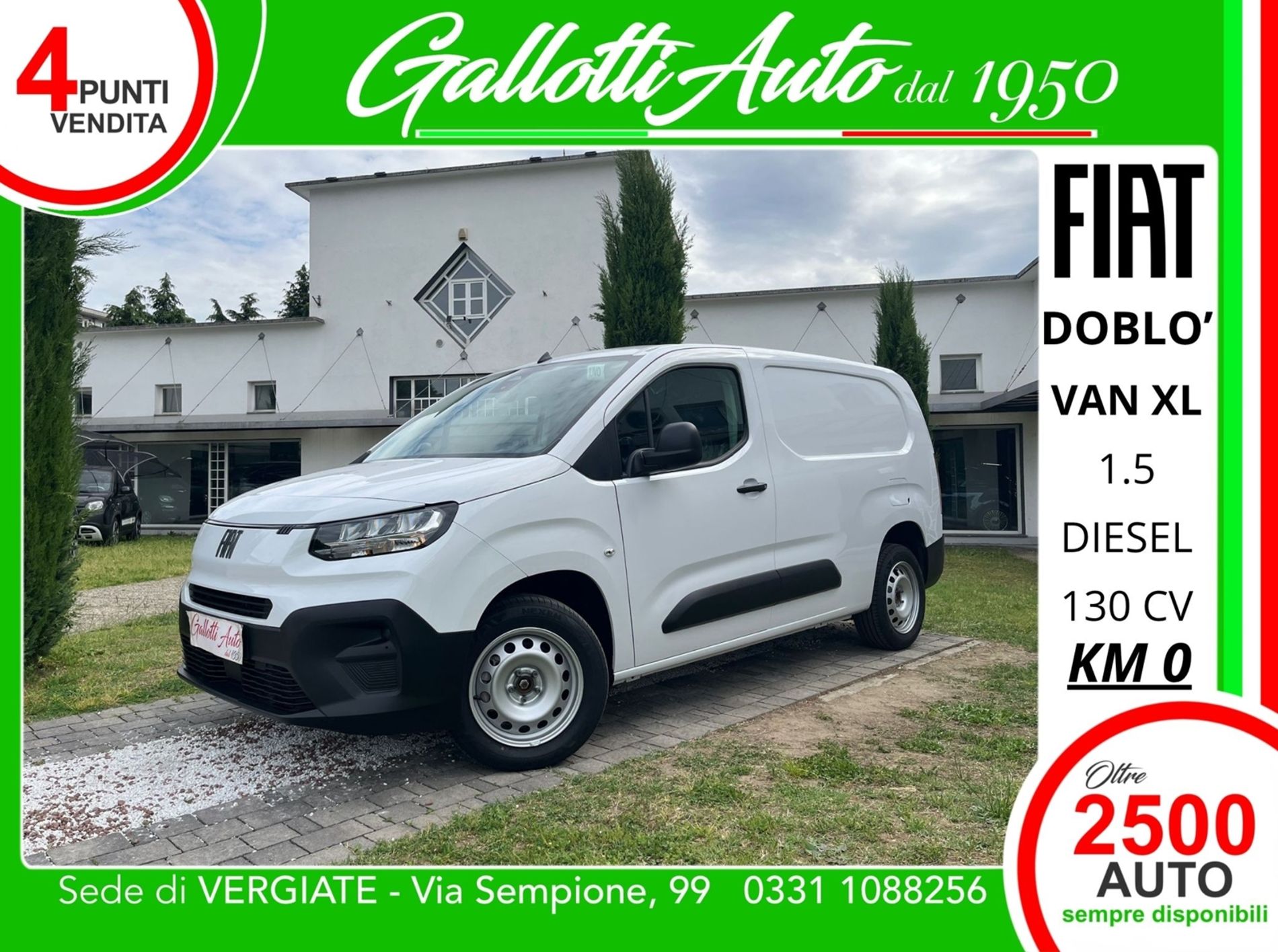 Van XL 1.5 diesel 130cv mt + IVA - Gallotti Auto