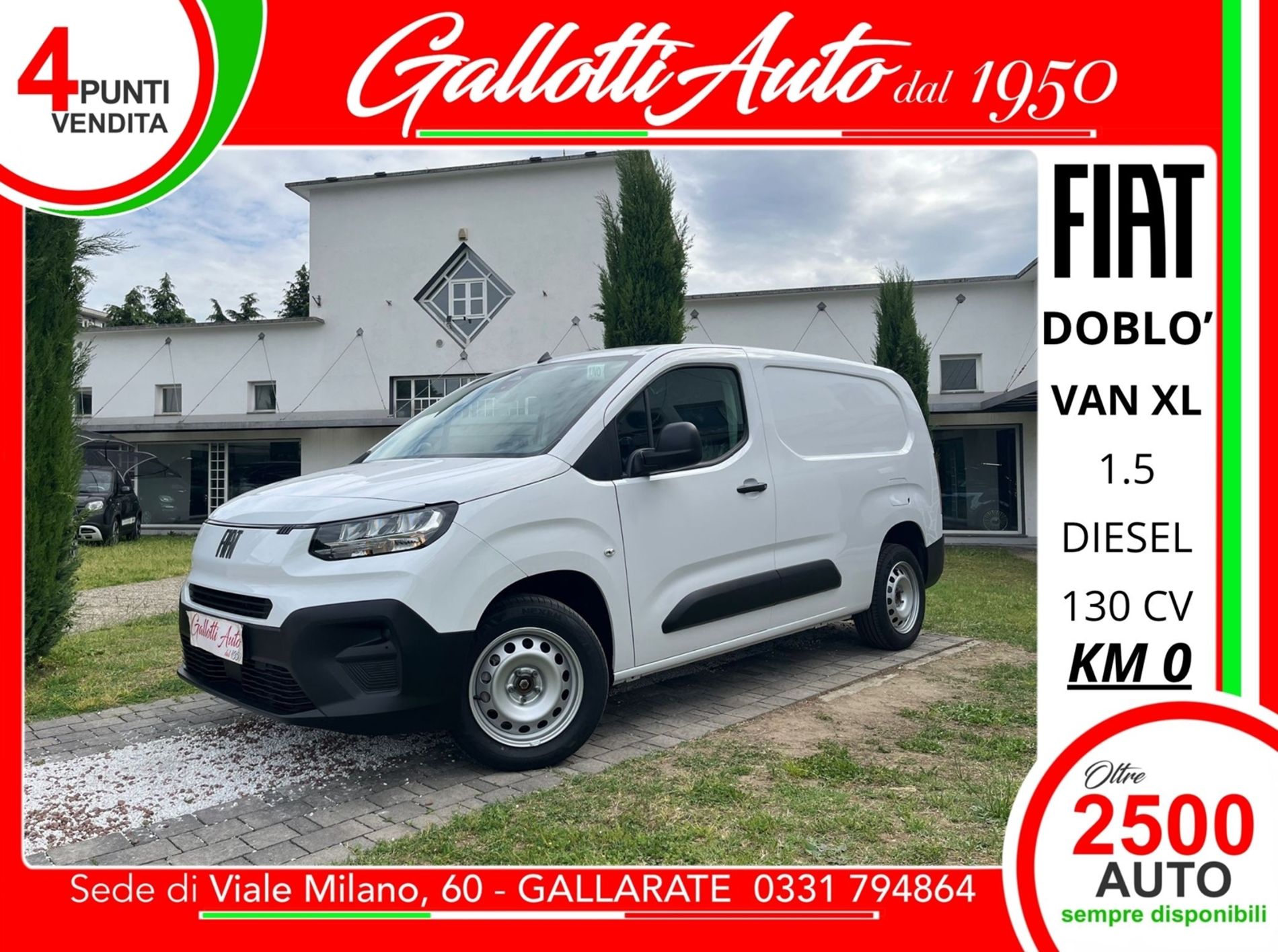 Van XL 1.5 diesel 130cv mt + IVA - Gallotti Auto
