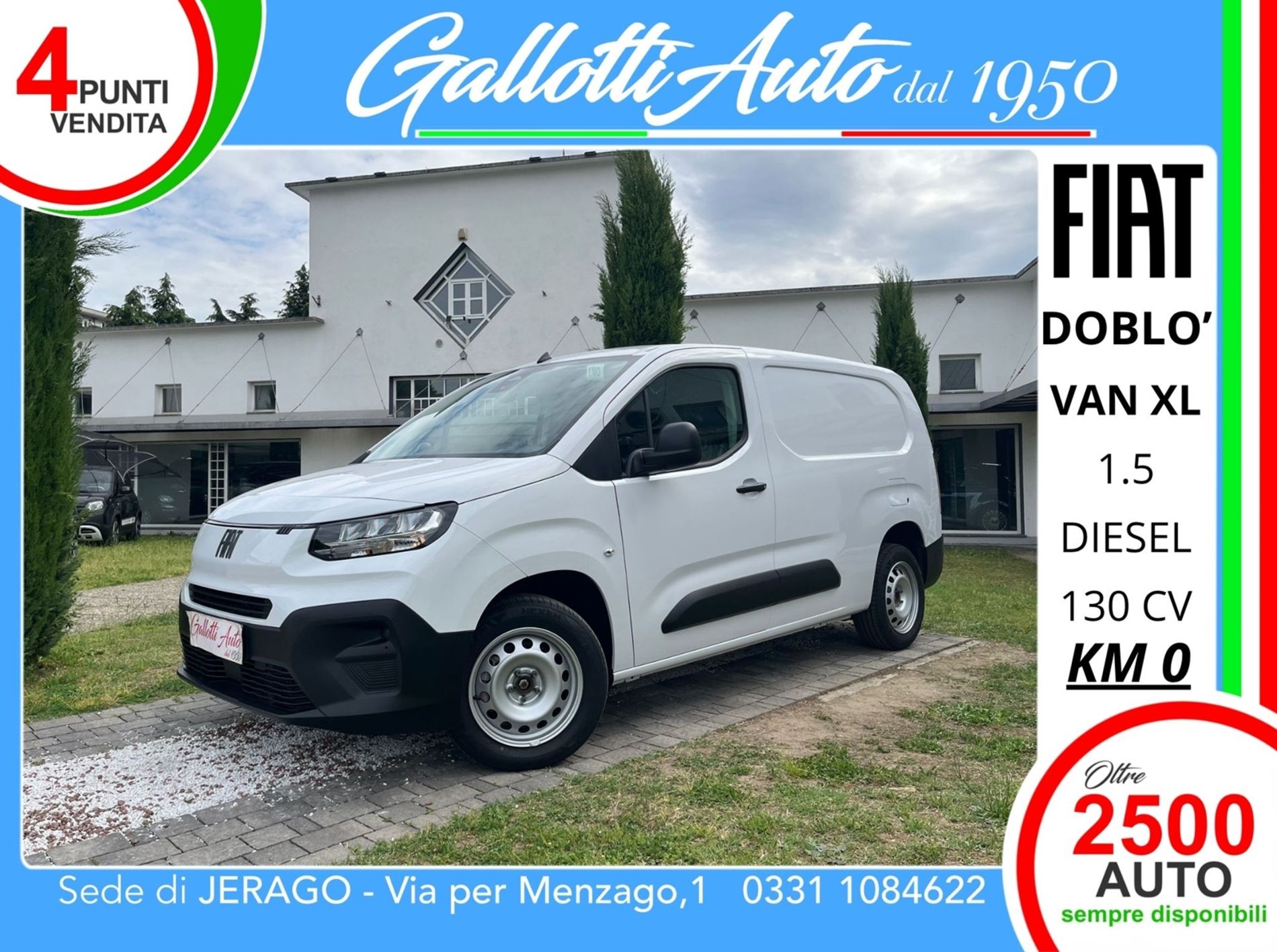 Van XL Passo Lungo 1.5 diesel 130cv mt6 - Gallotti Auto