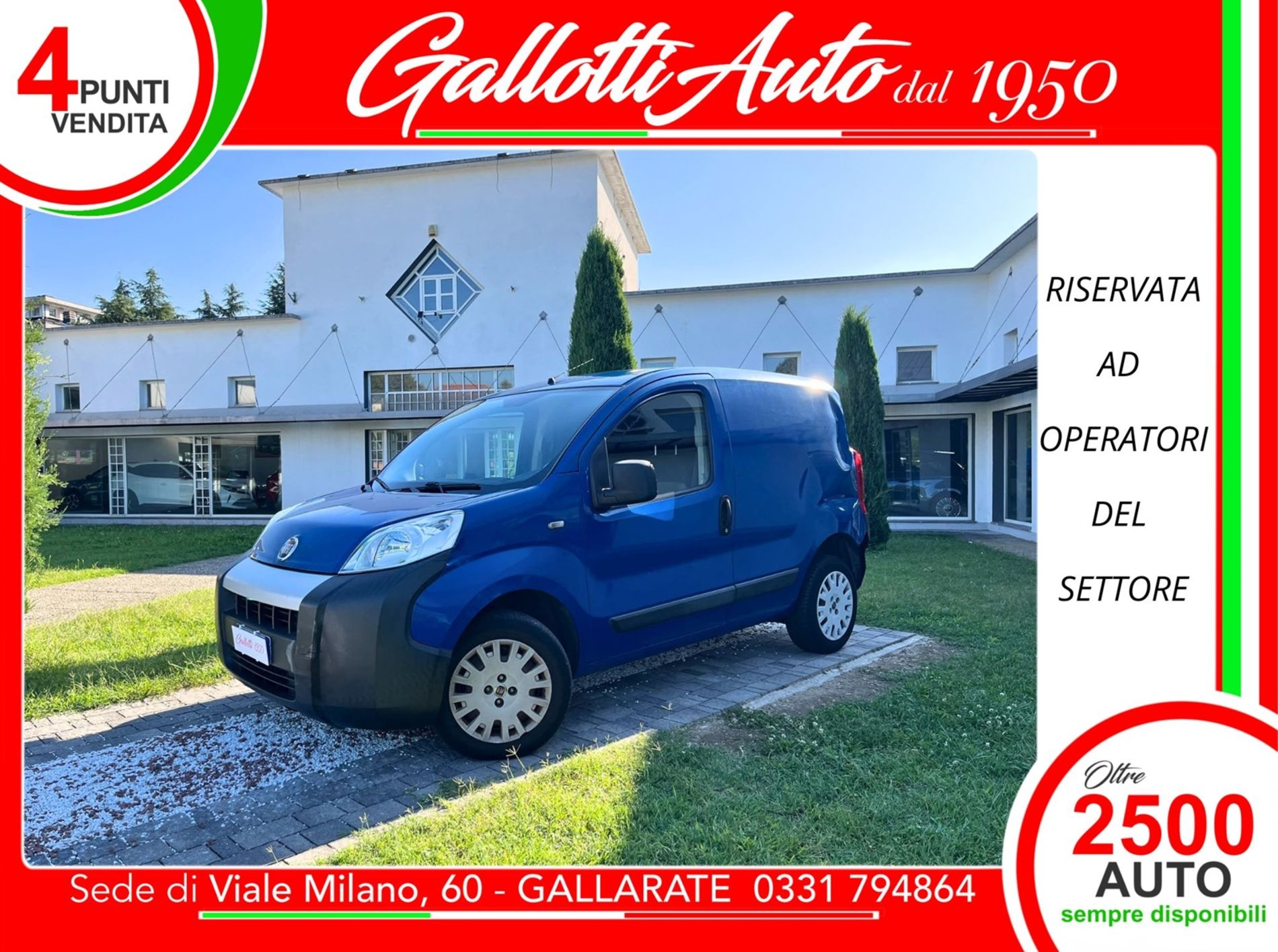 furgone 1.4 70cv nat.power SX E6 - RISERVATO A COMMERCIANTI D’AUTO - Gallotti Auto