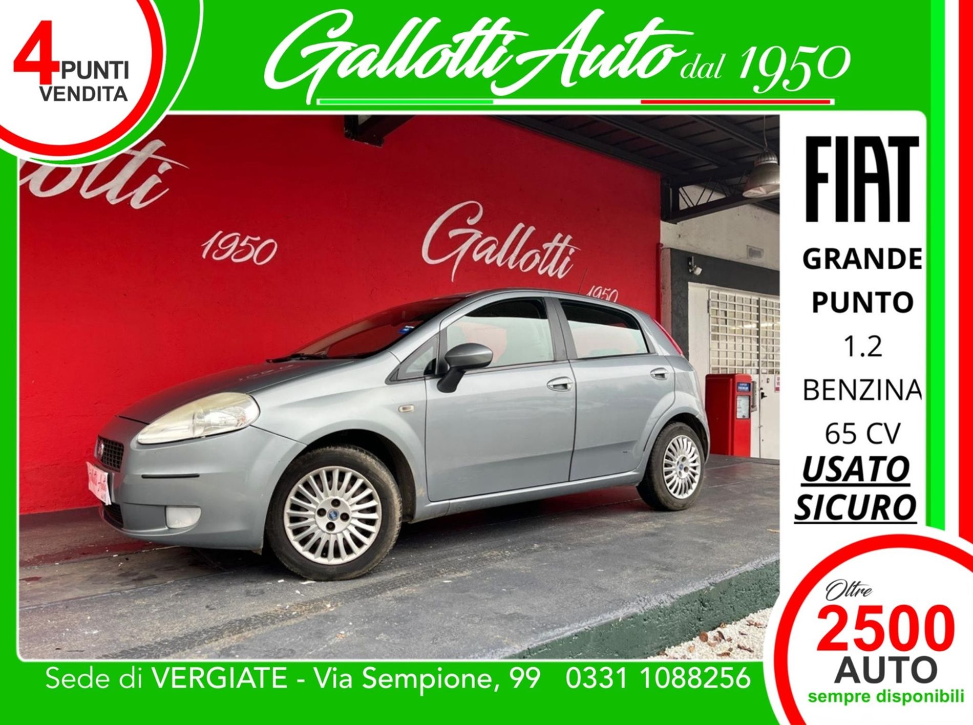 5p 1.2 Active 65cv - Gallotti Auto