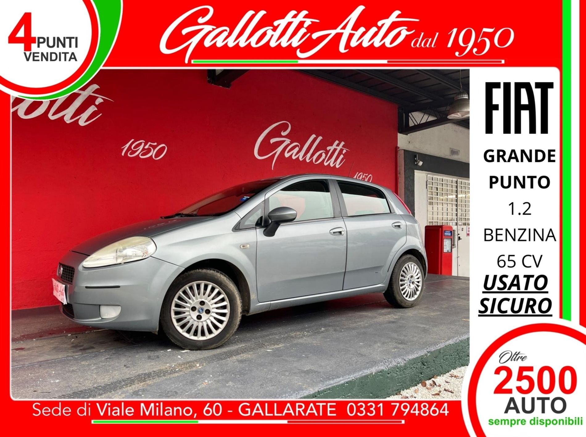 5p 1.2 Active 65cv - Gallotti Auto