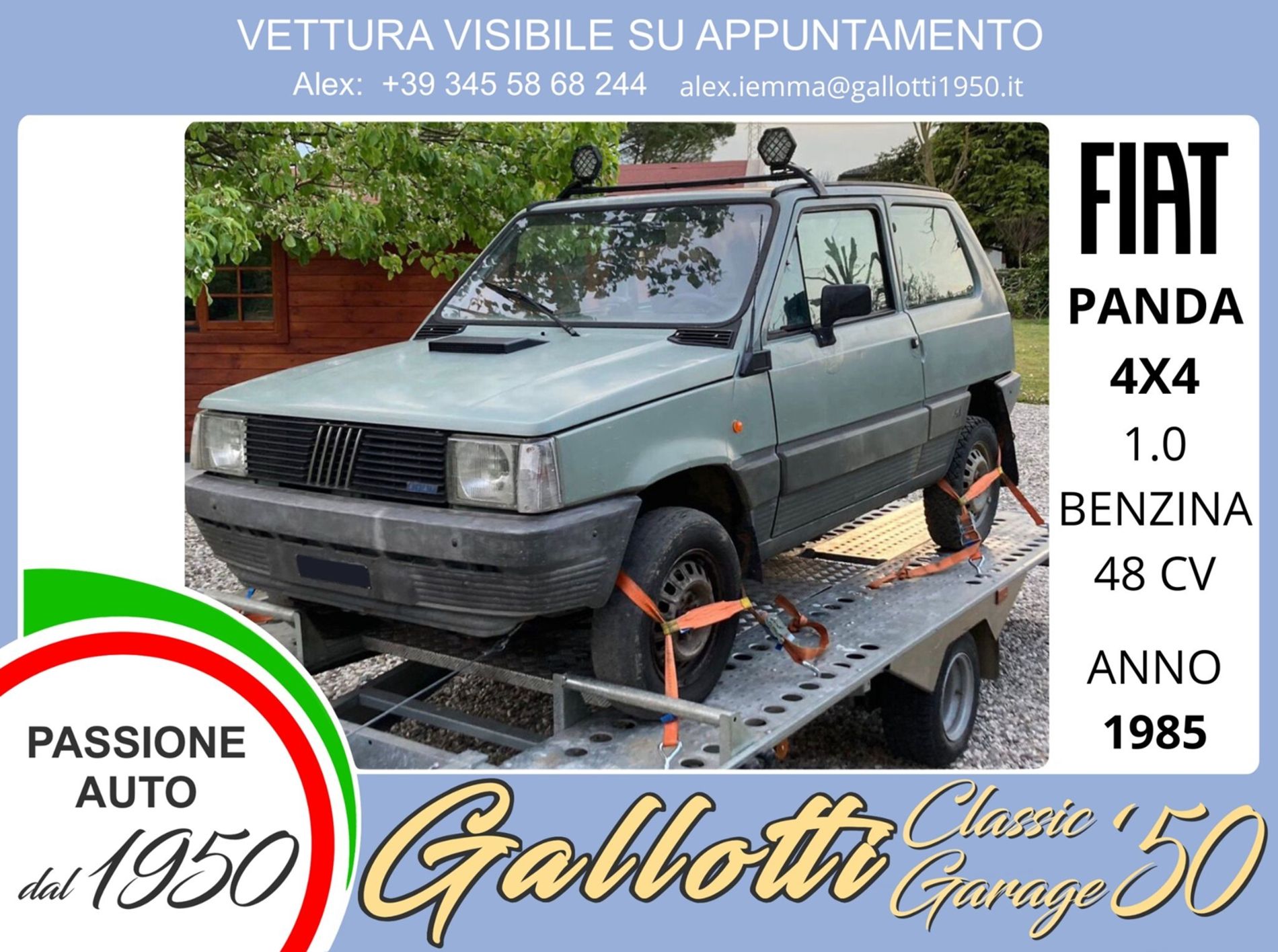 4x4 1.0 benzina 48cv - Gallotti Auto