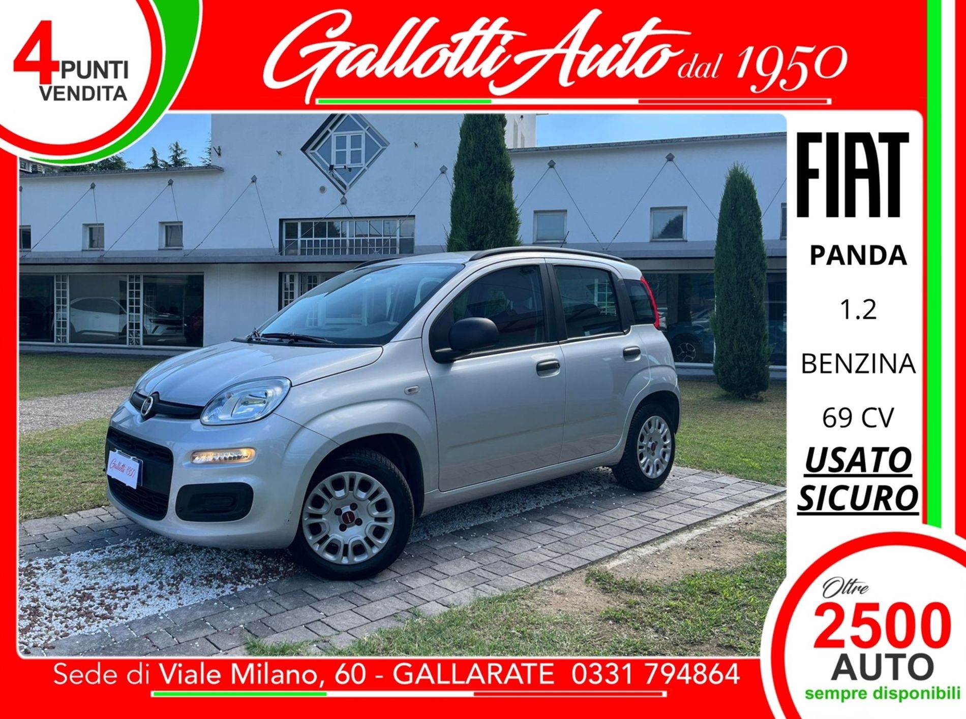 1.2 Easy 69cv - SENZA VINCOLI DI FINANZIAMENTO   - Gallotti Auto
