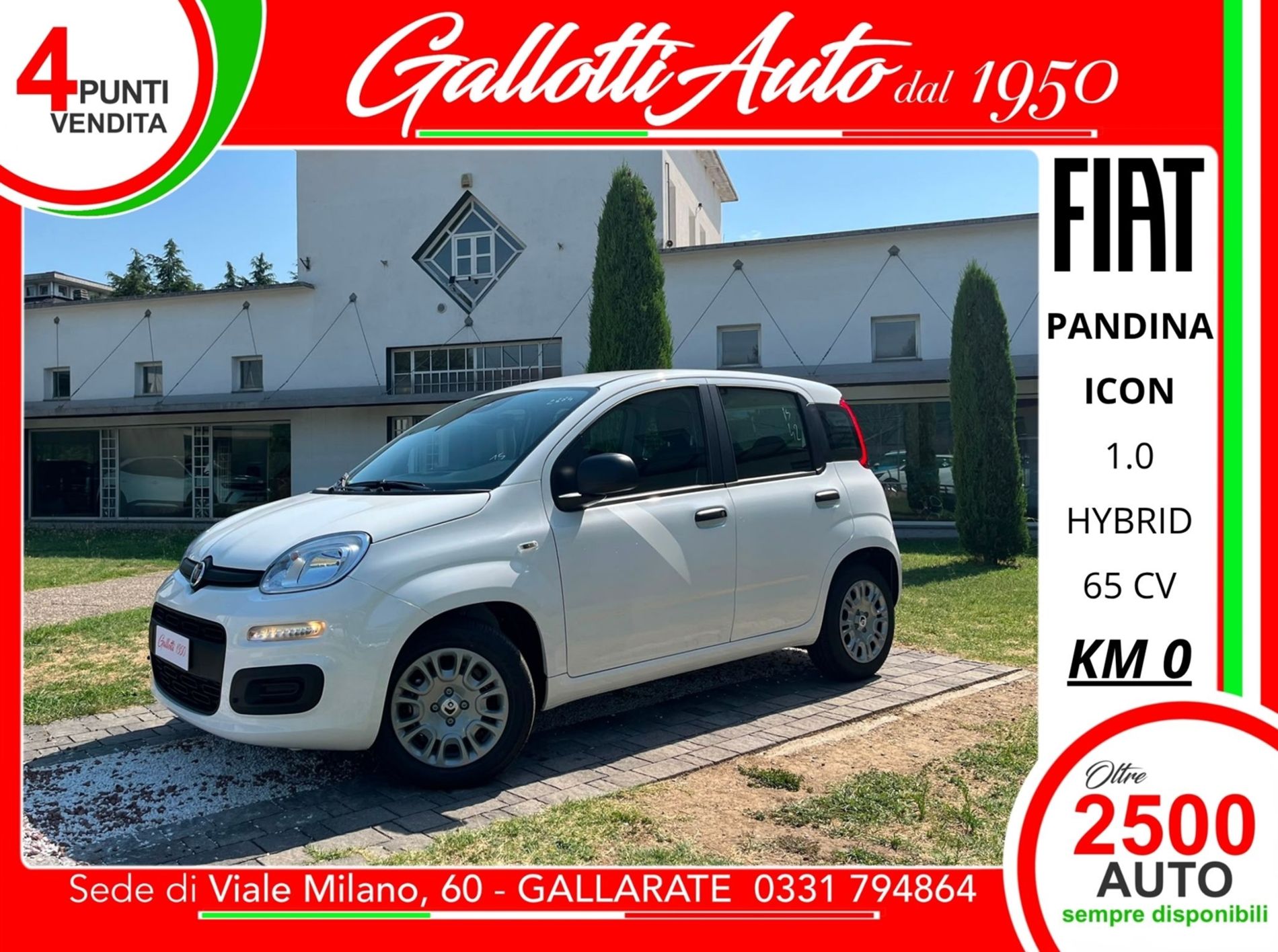 1.0 firefly hybrid Icon s&s 65cv 5p.ti - SENZA VINCOLI DI FINANZIAMENTO - Gallotti Auto