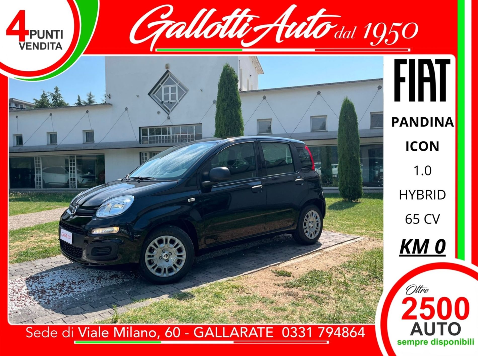 1.0 firefly hybrid Icon s&s 65cv 5p.ti - SENZA VINCOLI DI FINANZIAMENTO - Gallotti Auto