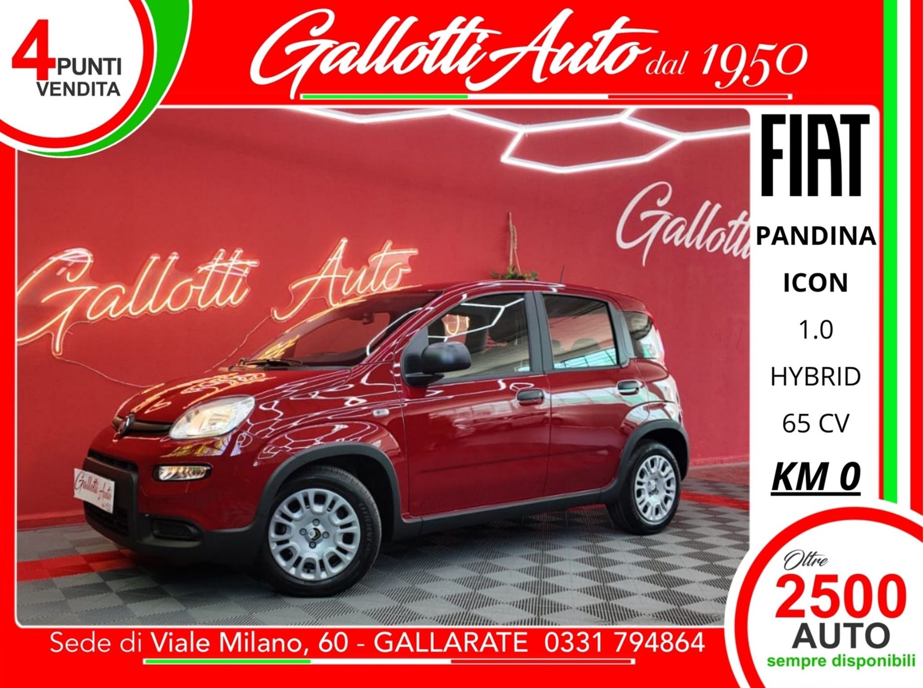 firefly hybrid Icon s&s 65cv 5p.ti - SENZA VINCOLI DI FINANZIAMENTO - Gallotti Auto