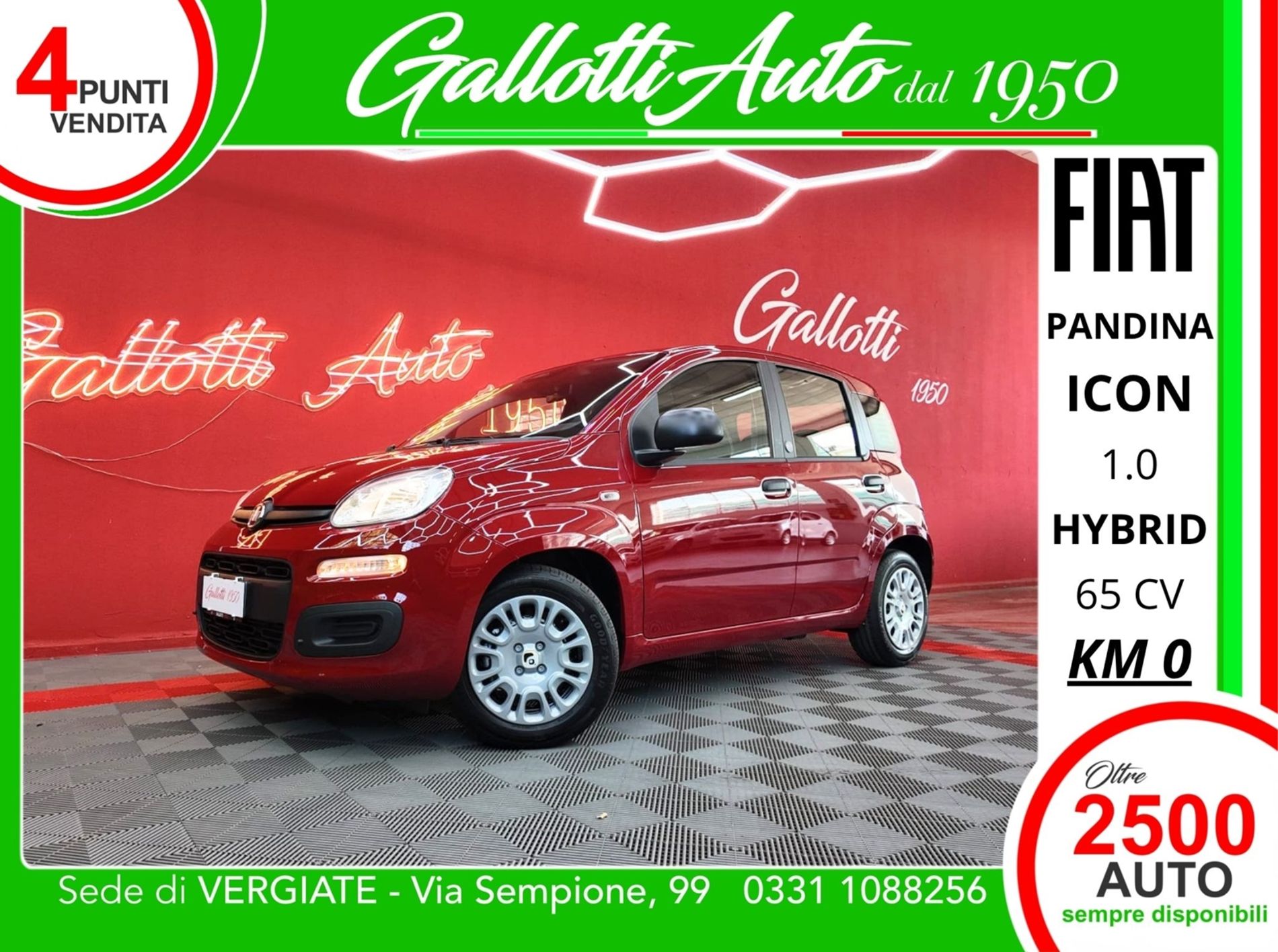 Icon 1.0 firefly hybrid s&s 65cv 5p.ti -  SENZA VINCOLI di FIN. - Gallotti Auto