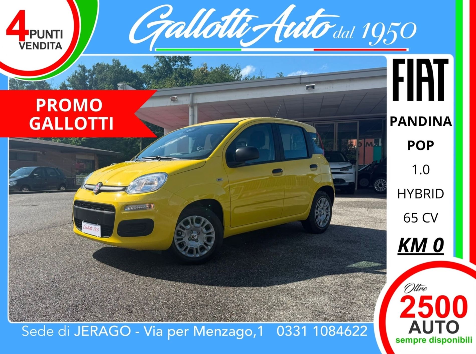 1.0 firefly hybrid Pop s&s 65cv - PRMO GALLOTTI  - Gallotti Auto