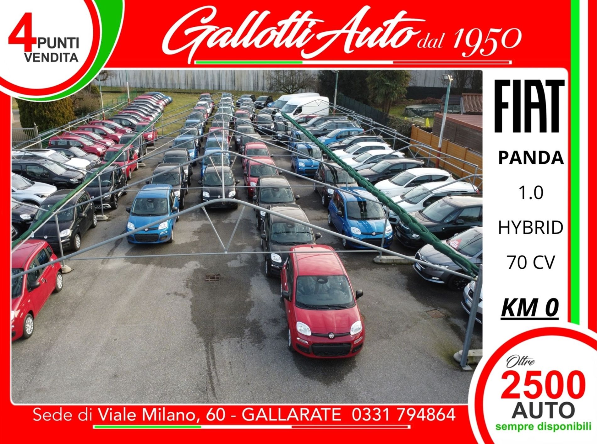  1.0 firefly Hybrid s&s 70cv - 5 posti - Gallotti Auto