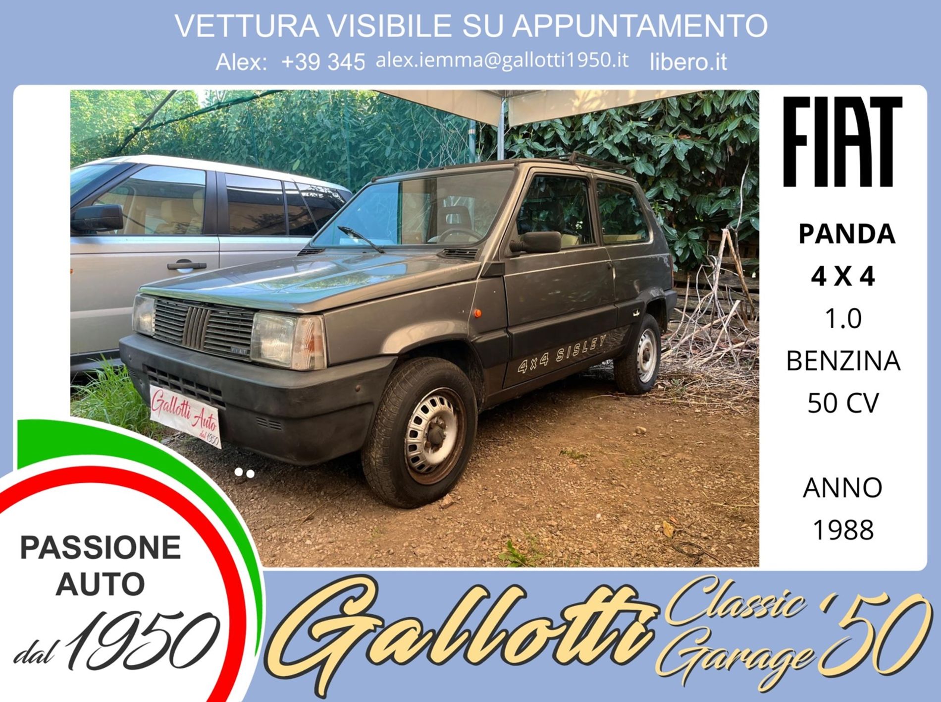  4X4 SISLEY - Gallotti Auto