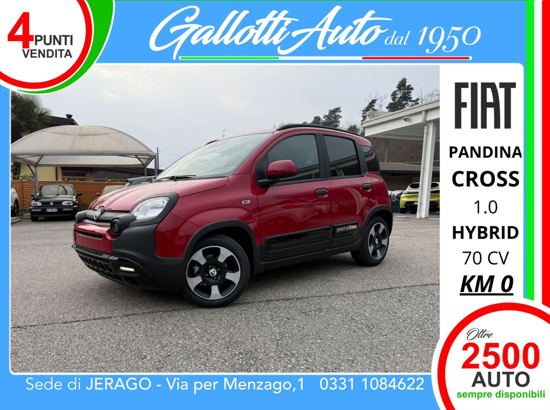 Cross 1.0 firefly hybrid s&s 65cv - SENZA VINCOLI di FIN. - Gallotti Auto