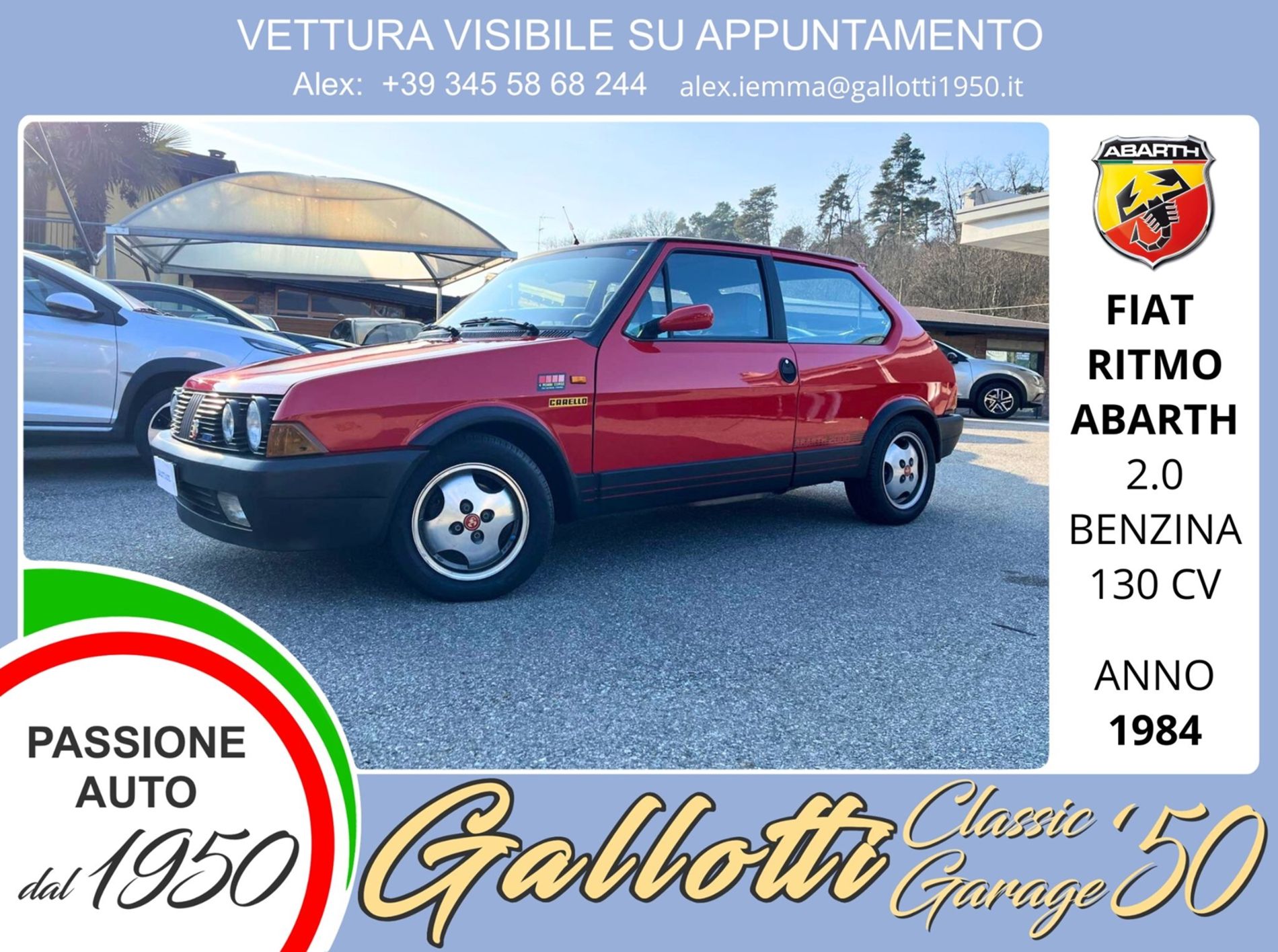 ABARTH 2.0 benzina 130 CV  - Gallotti Auto
