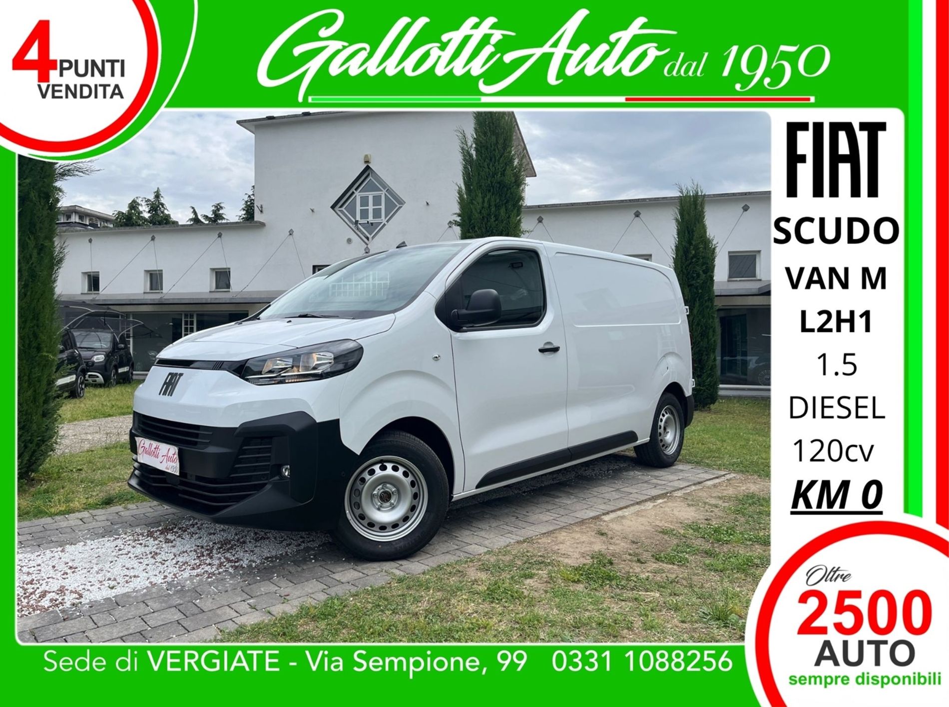 Van M 1.5 bluehdi 120cv L2H1 + IVA - Gallotti Auto