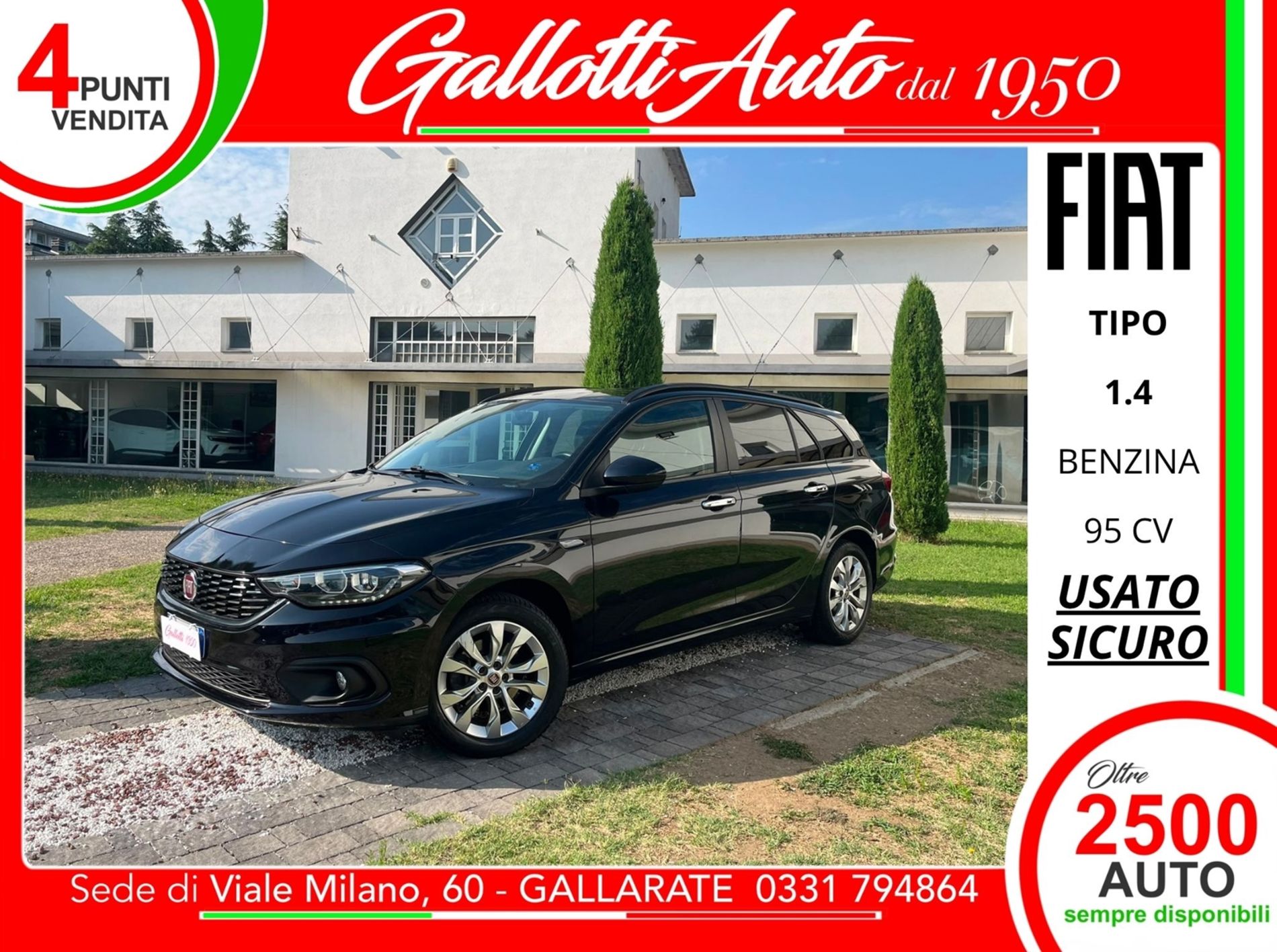 SW 1.4 Lounge 95cv - SENZA VINCOLI DI FINANZIAMENTO - Gallotti Auto
