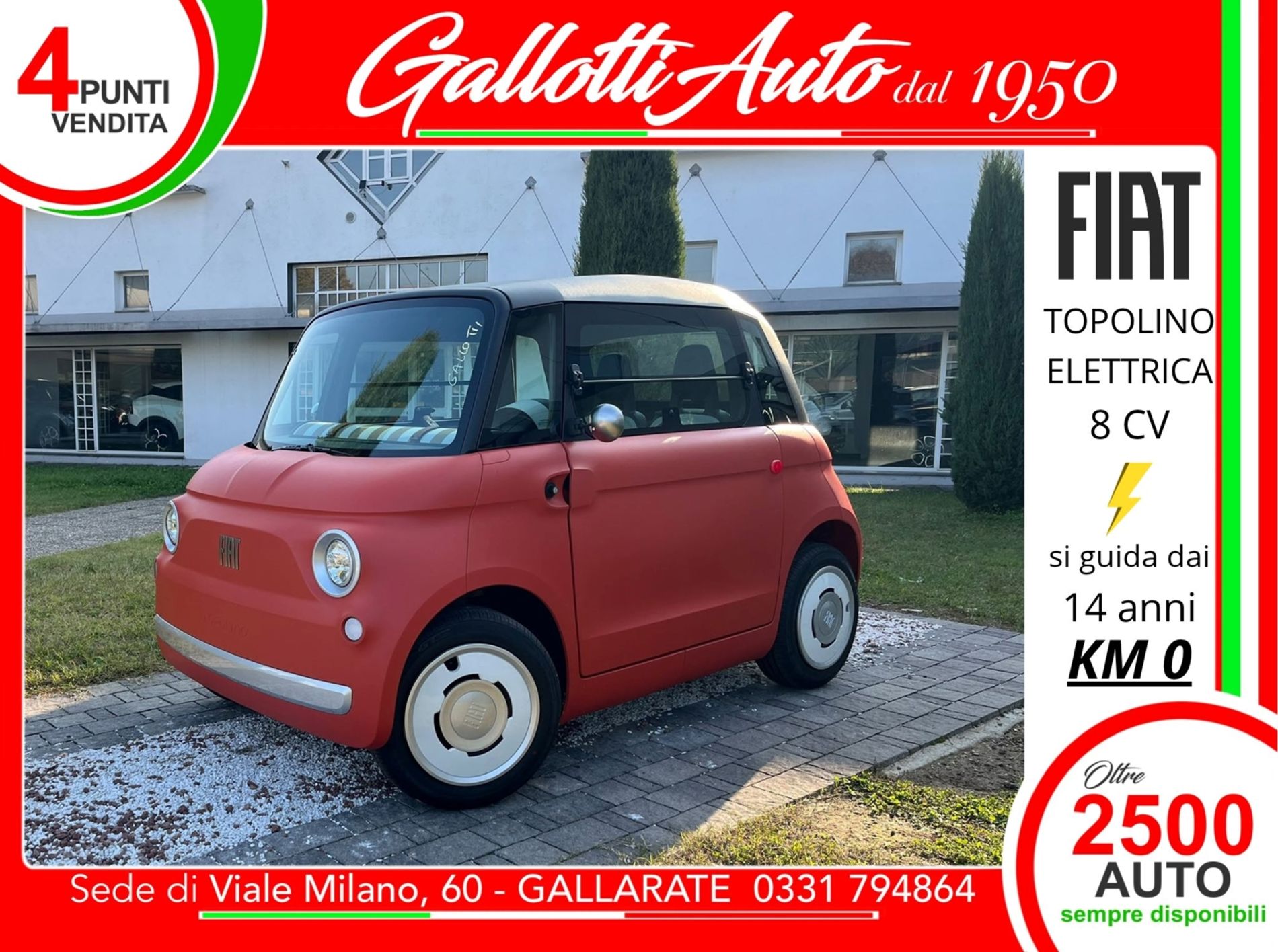 si guida a 14 ANNI - PRONTA CONSEGNA - Gallotti Auto