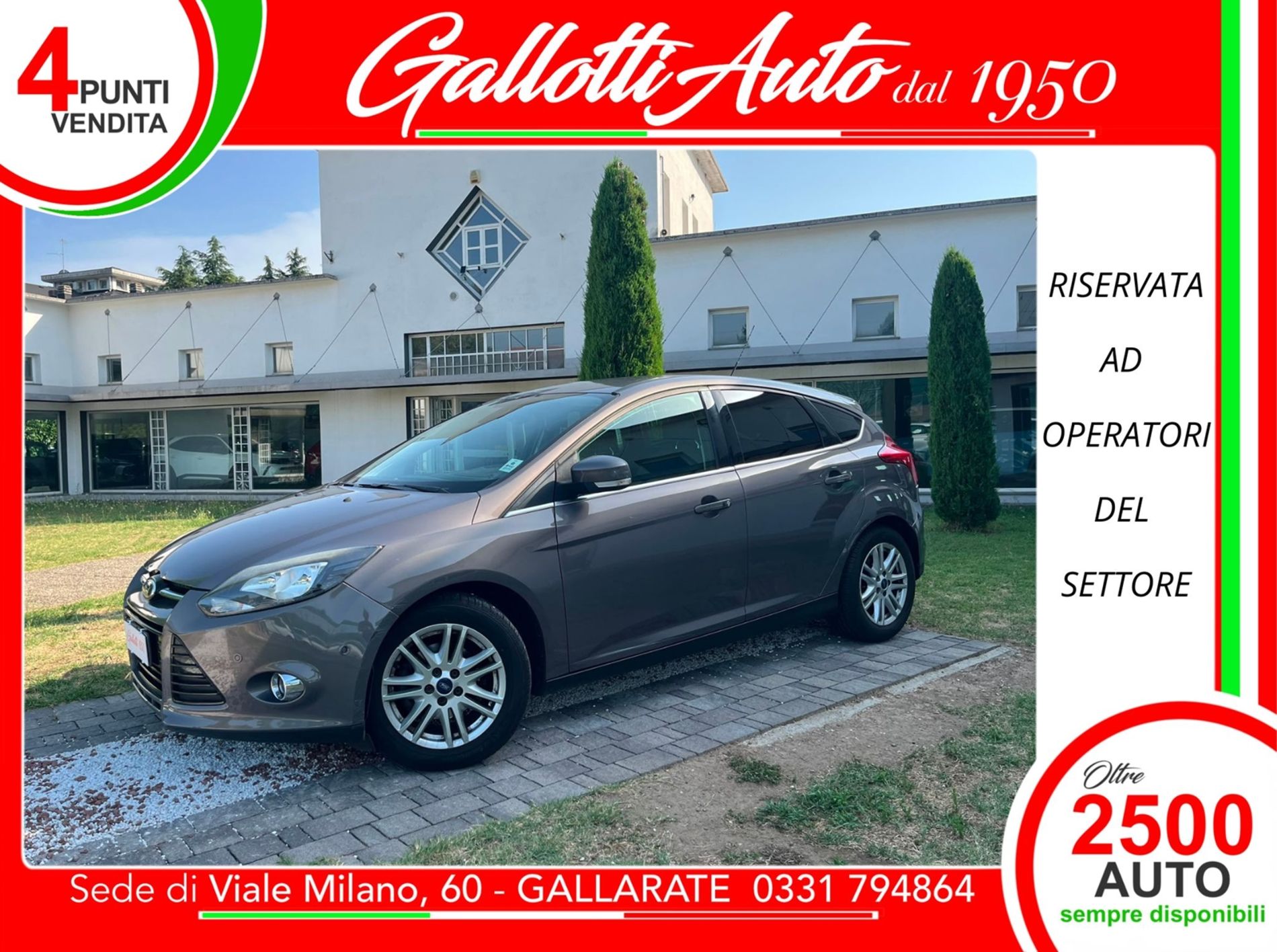 1.6 tdci 115cv 5p - RISERVATA A COMMERCIANTI D’AUTO   - Gallotti Auto