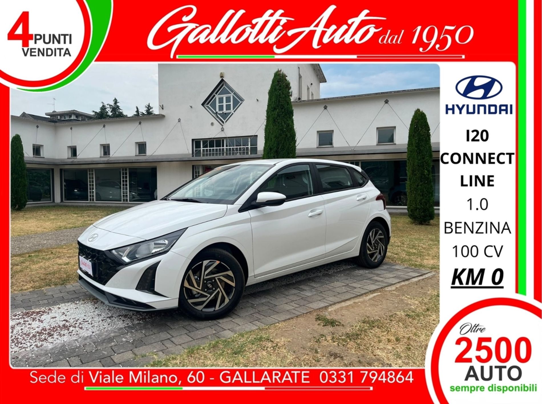 1.0 t-gdi Connectline dct - SENZA VINCOLI DI FINANZIAMENTO - Gallotti Auto