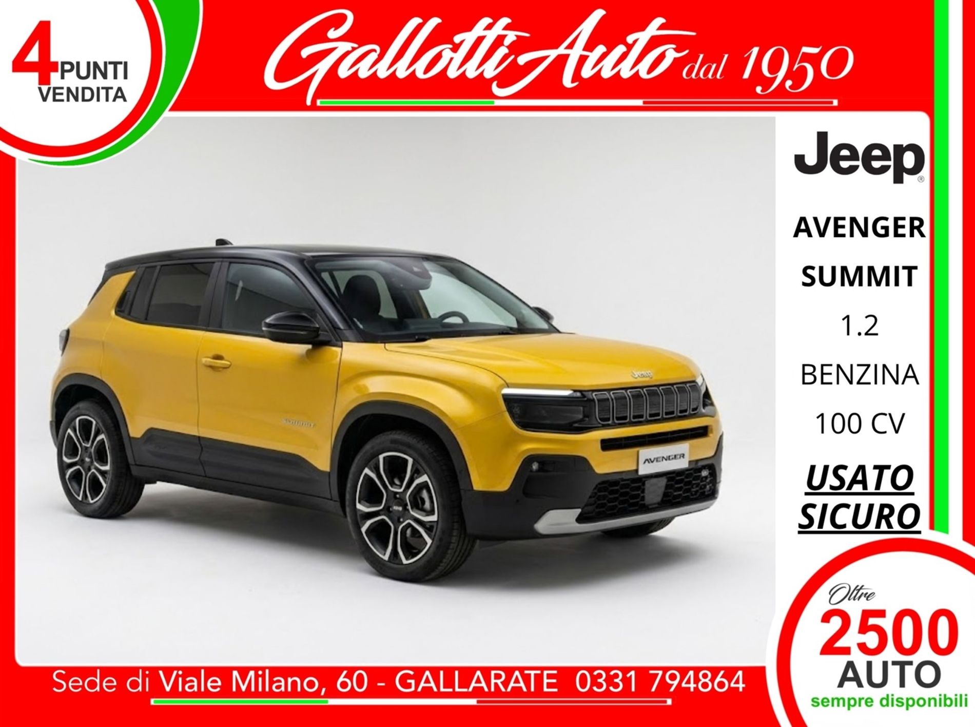 1.2 turbo Summit fwd 100cv  - SENZA VINCOLI DI FINANZIAMENTO - Gallotti Auto