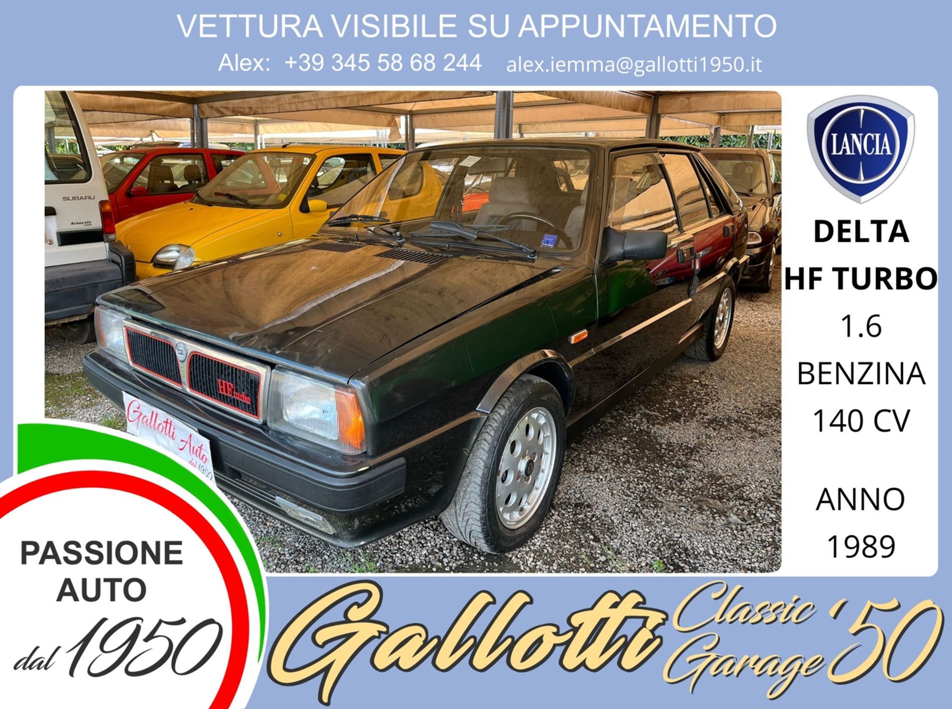 HF Turbo 1.6 benzina 140cv - Gallotti Auto