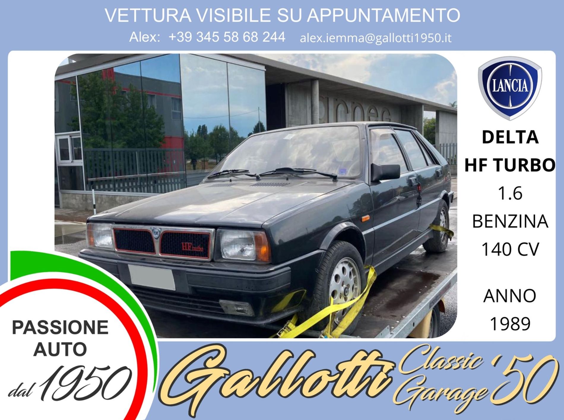 HF Turbo 1.6 benzina 140cv - Gallotti Auto