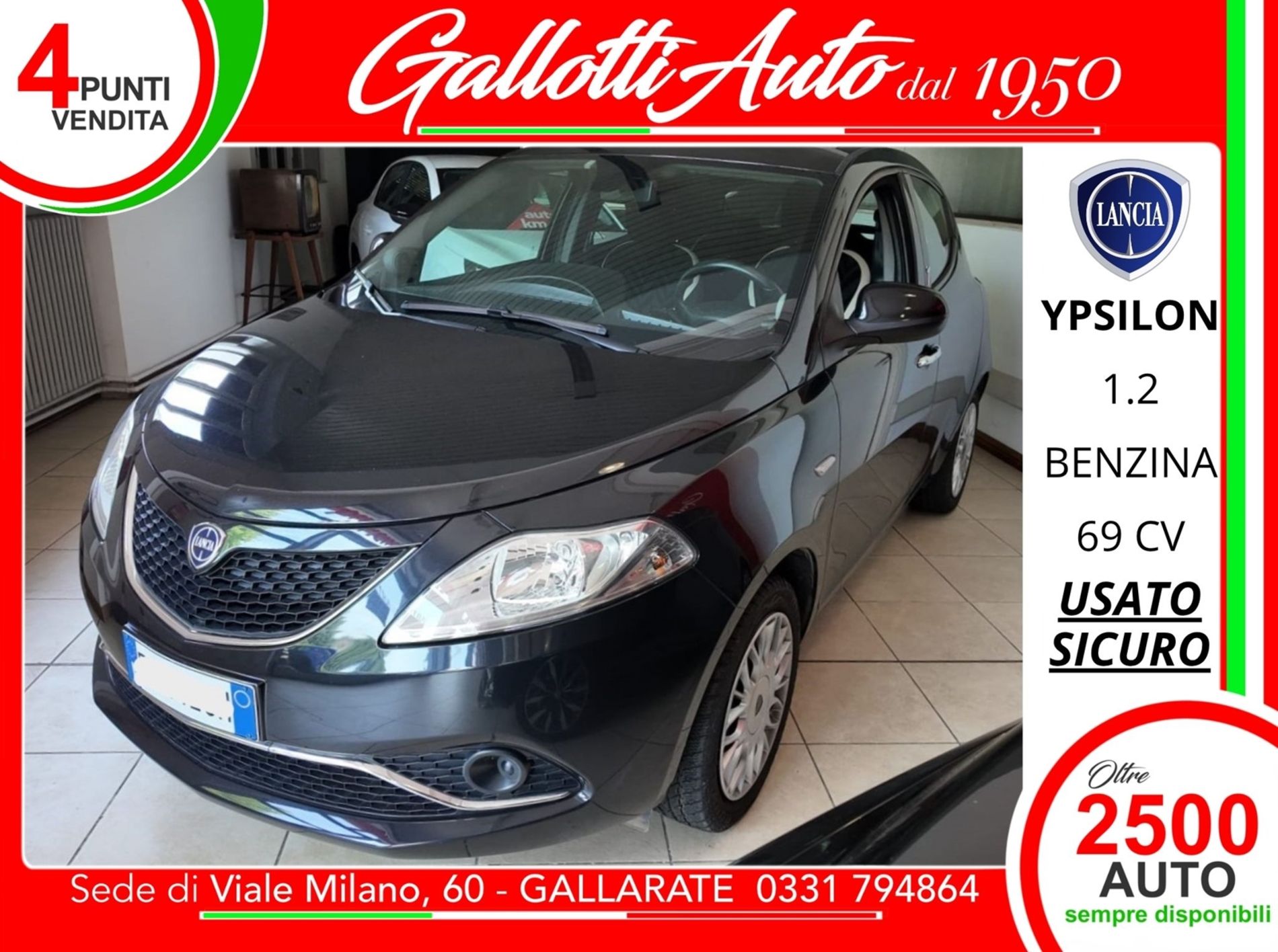 1.2 Gold 69cv - SENZA VINCOLI DI FINANZIAMENTO - Gallotti Auto